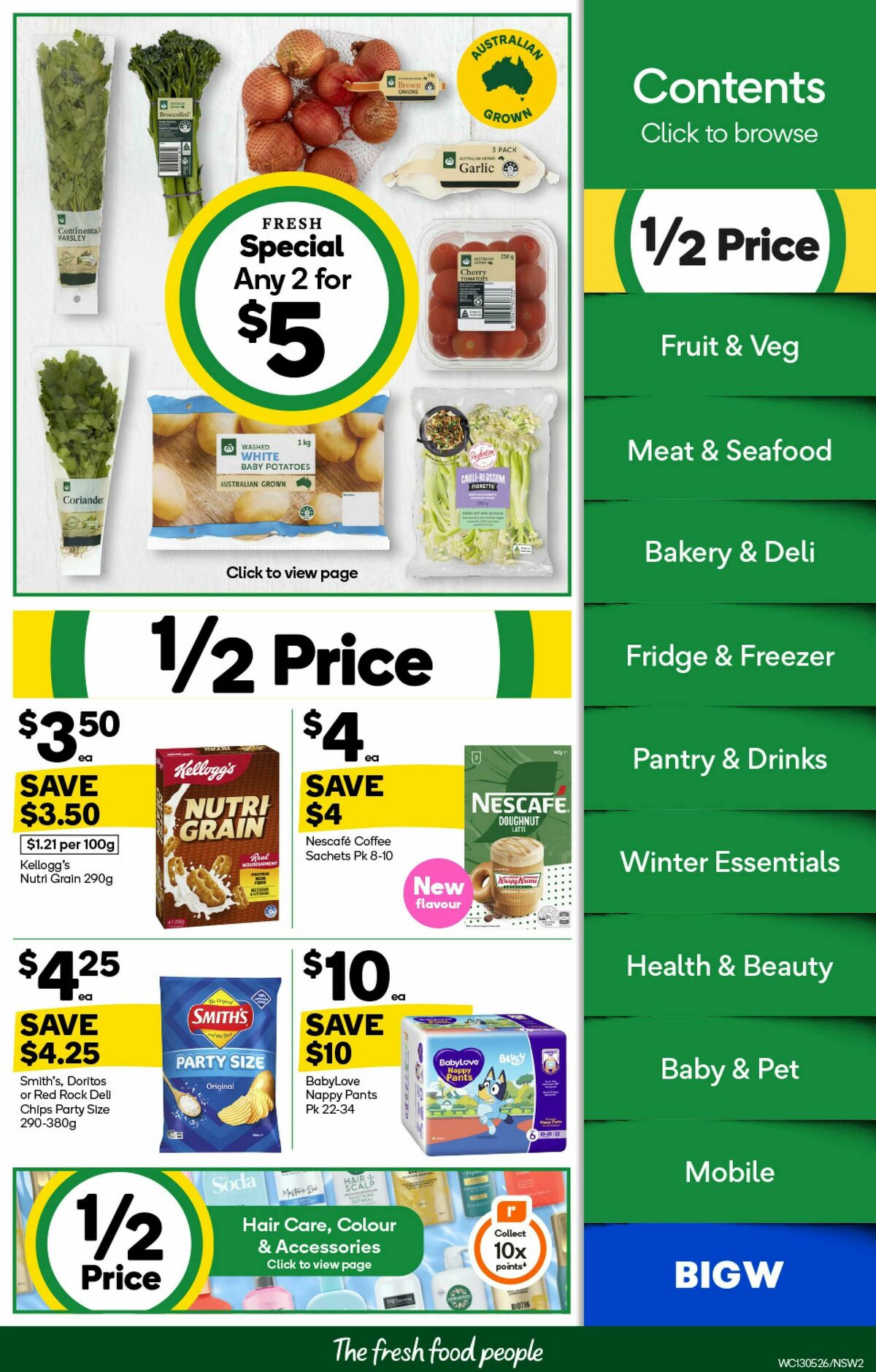 Woolworths Catalogues from 13 May