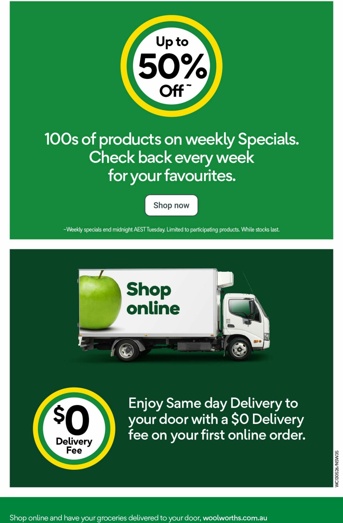Woolworths Catalogues from 13 May