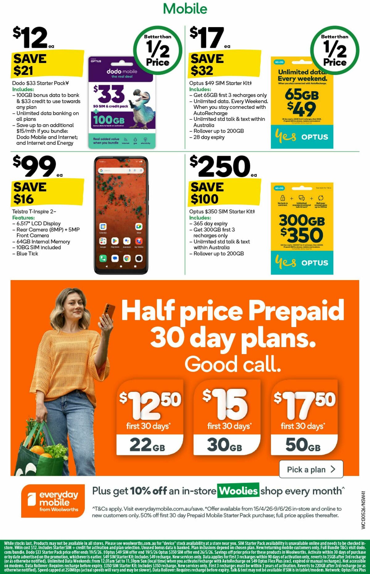 Woolworths Catalogues from 13 May