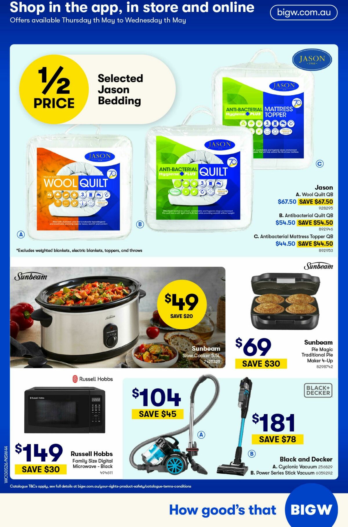 Woolworths Catalogues from 13 May