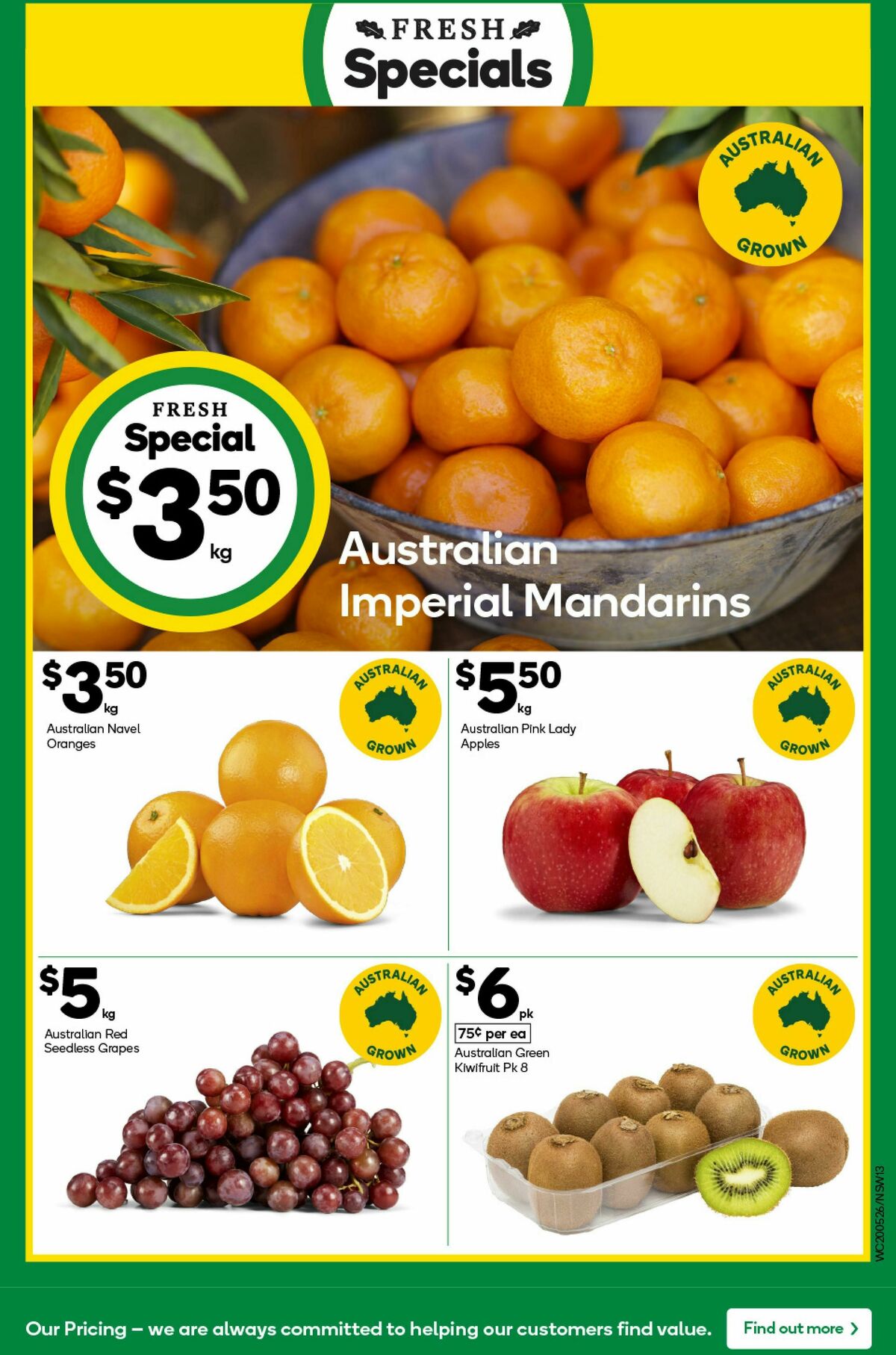 Woolworths Catalogues from 20 May