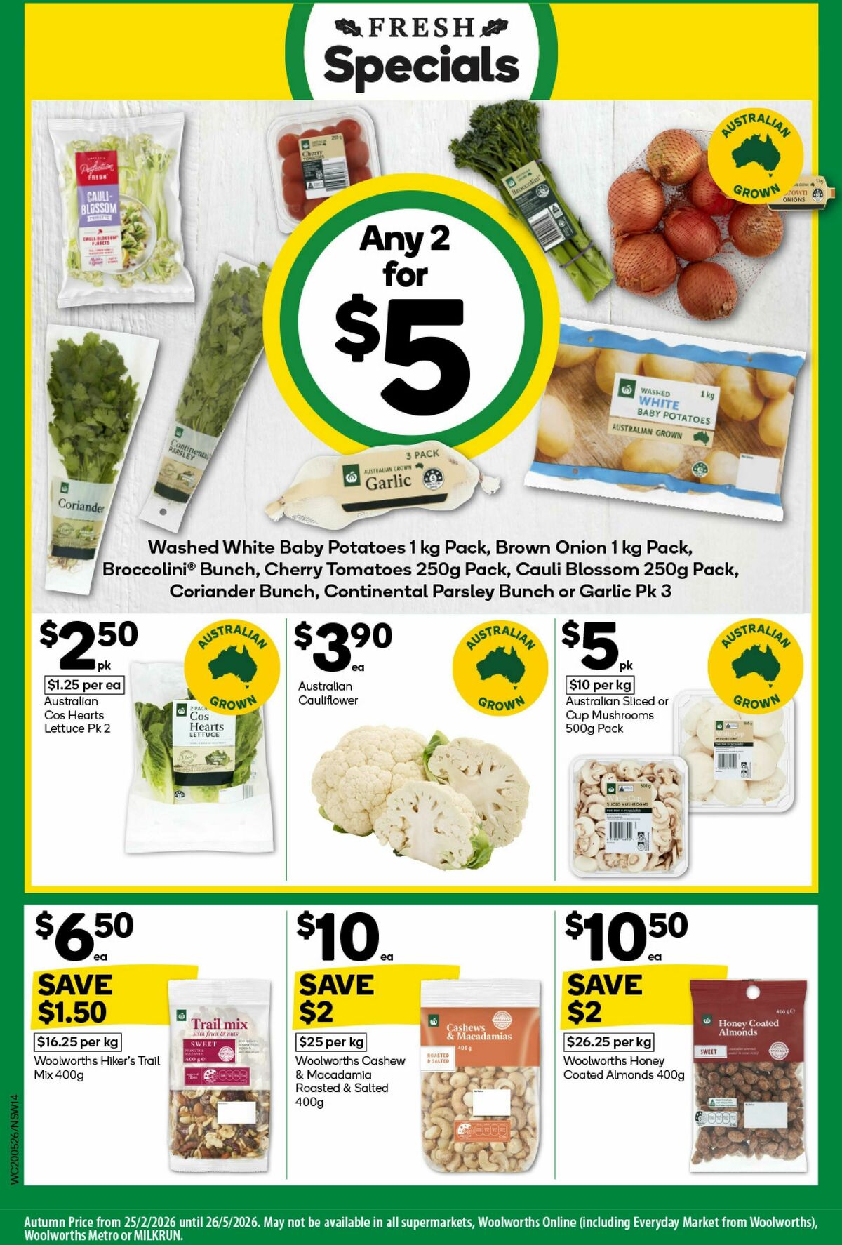 Woolworths Catalogues from 20 May