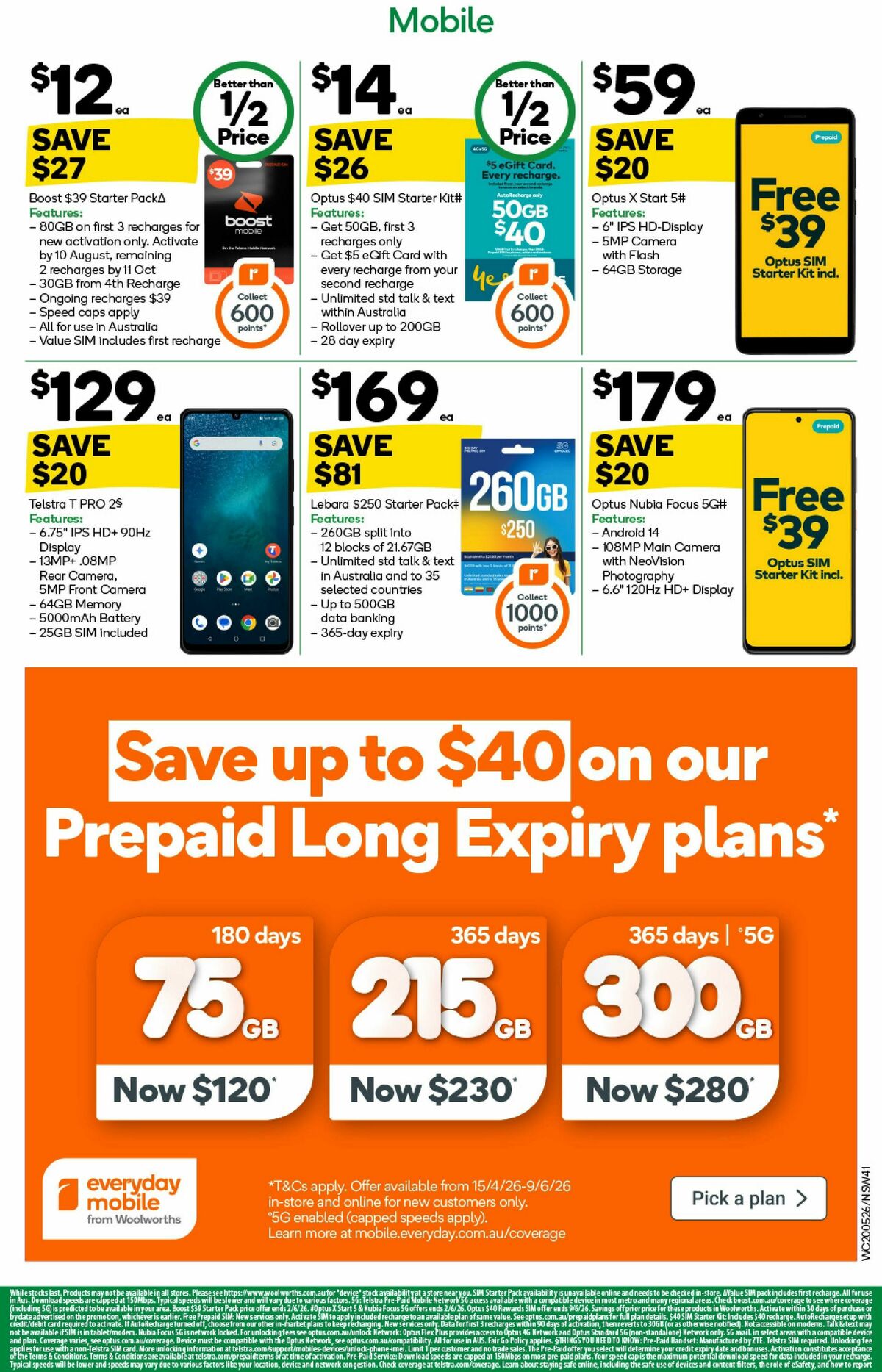 Woolworths Catalogues from 20 May