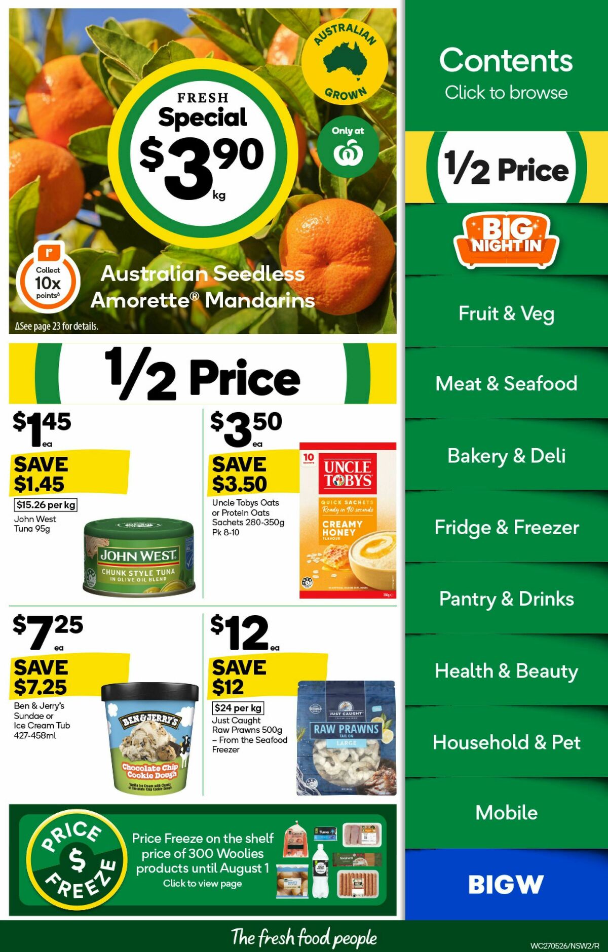 Woolworths Catalogues from 27 May