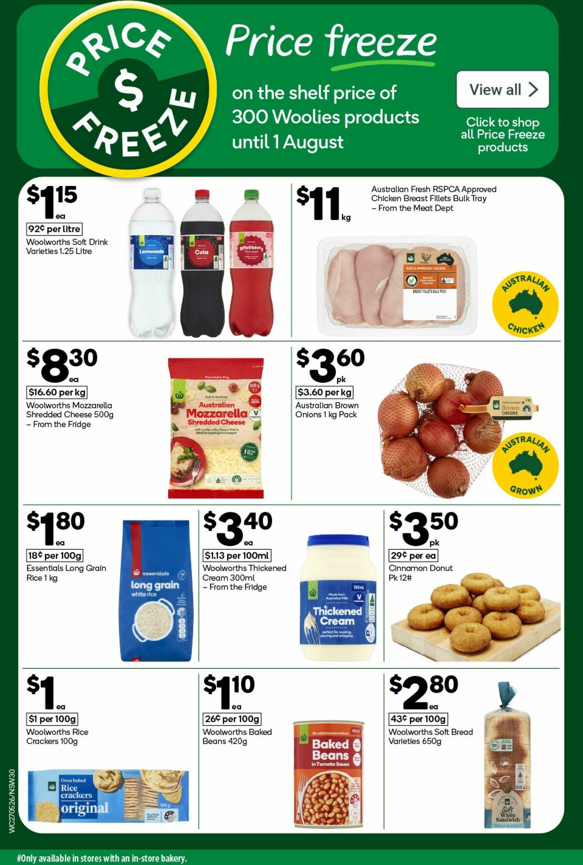 Woolworths Catalogues from 27 May