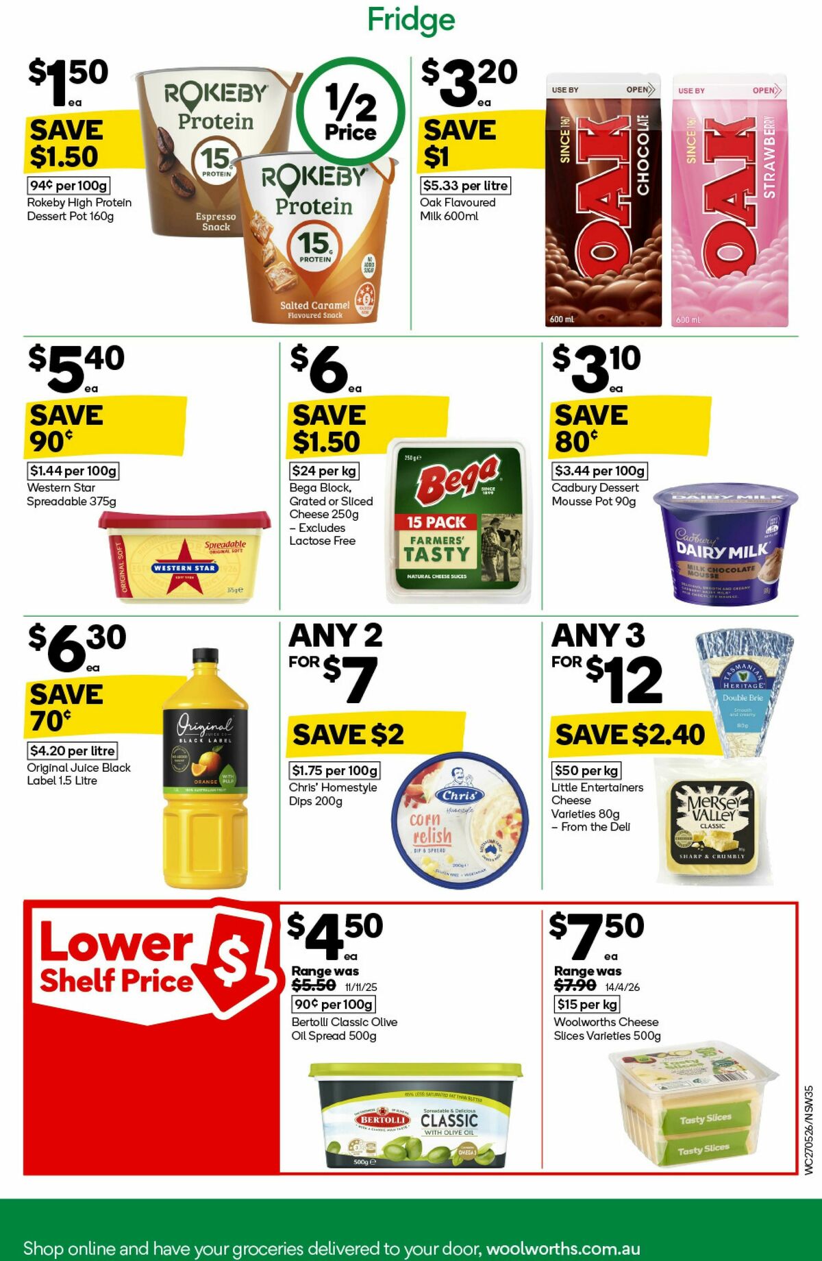 Woolworths Catalogues from 27 May