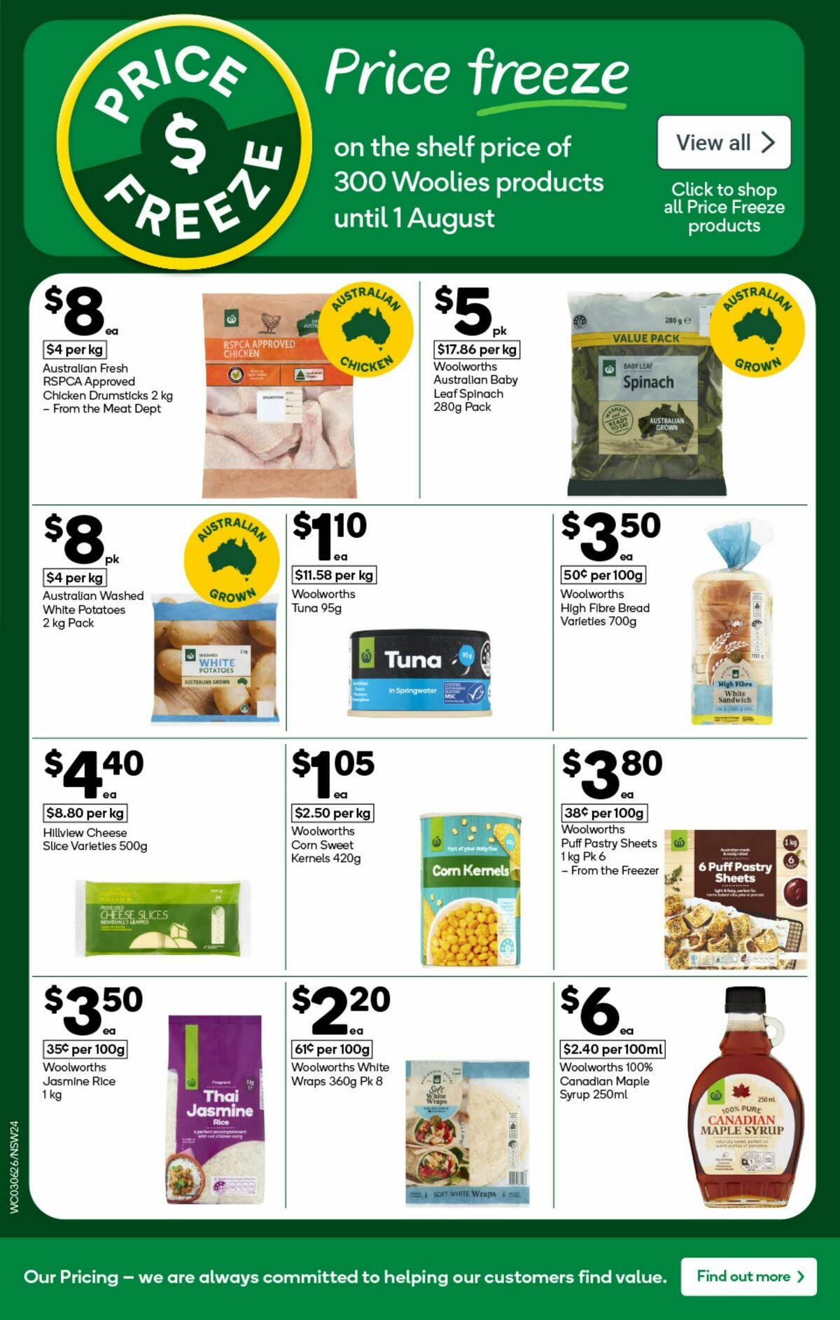 Woolworths Catalogues from 3 June