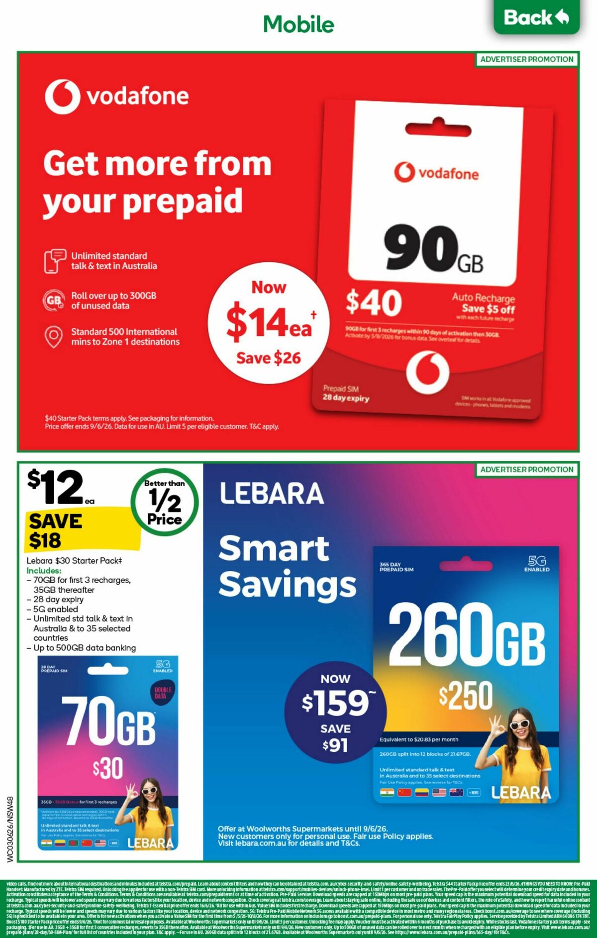 Woolworths Catalogues from 3 June