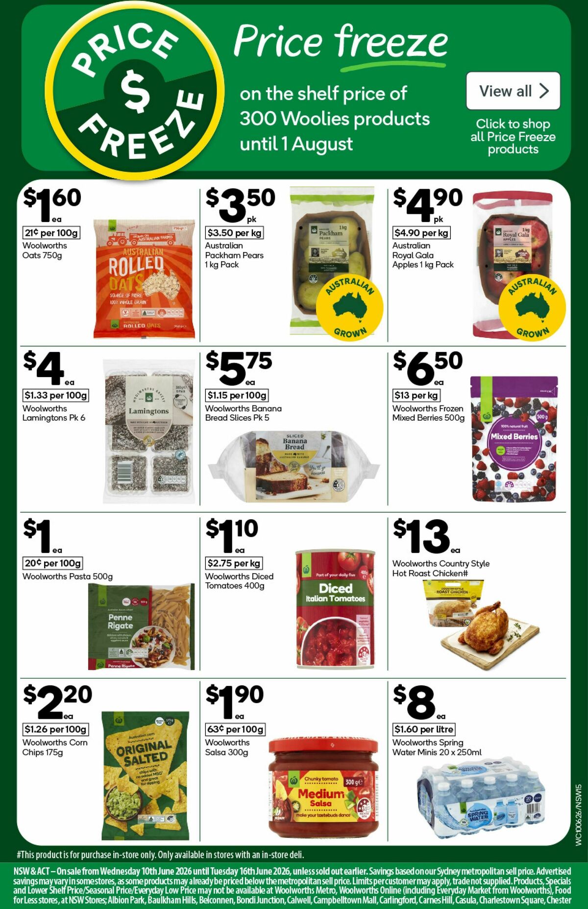 Woolworths Catalogues from 10 June