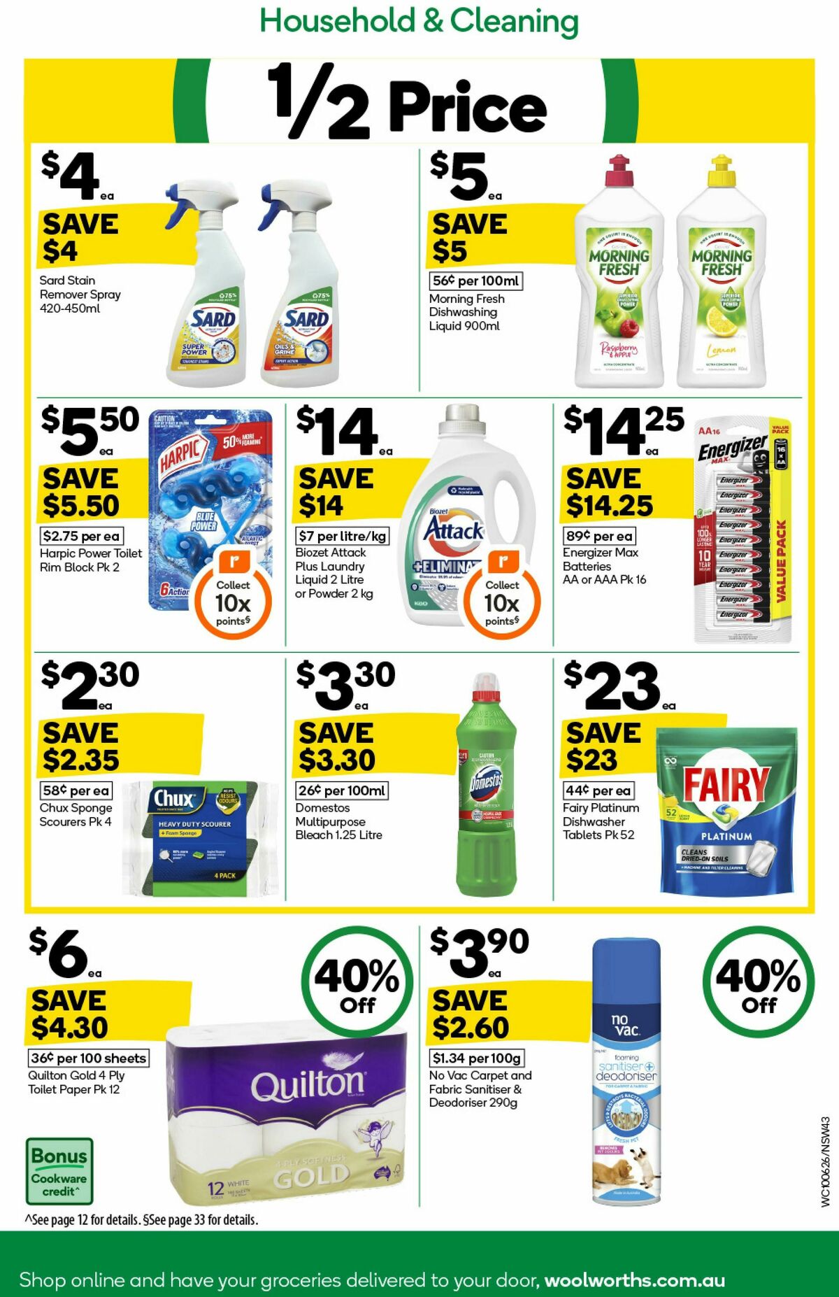 Woolworths Catalogues from 10 June