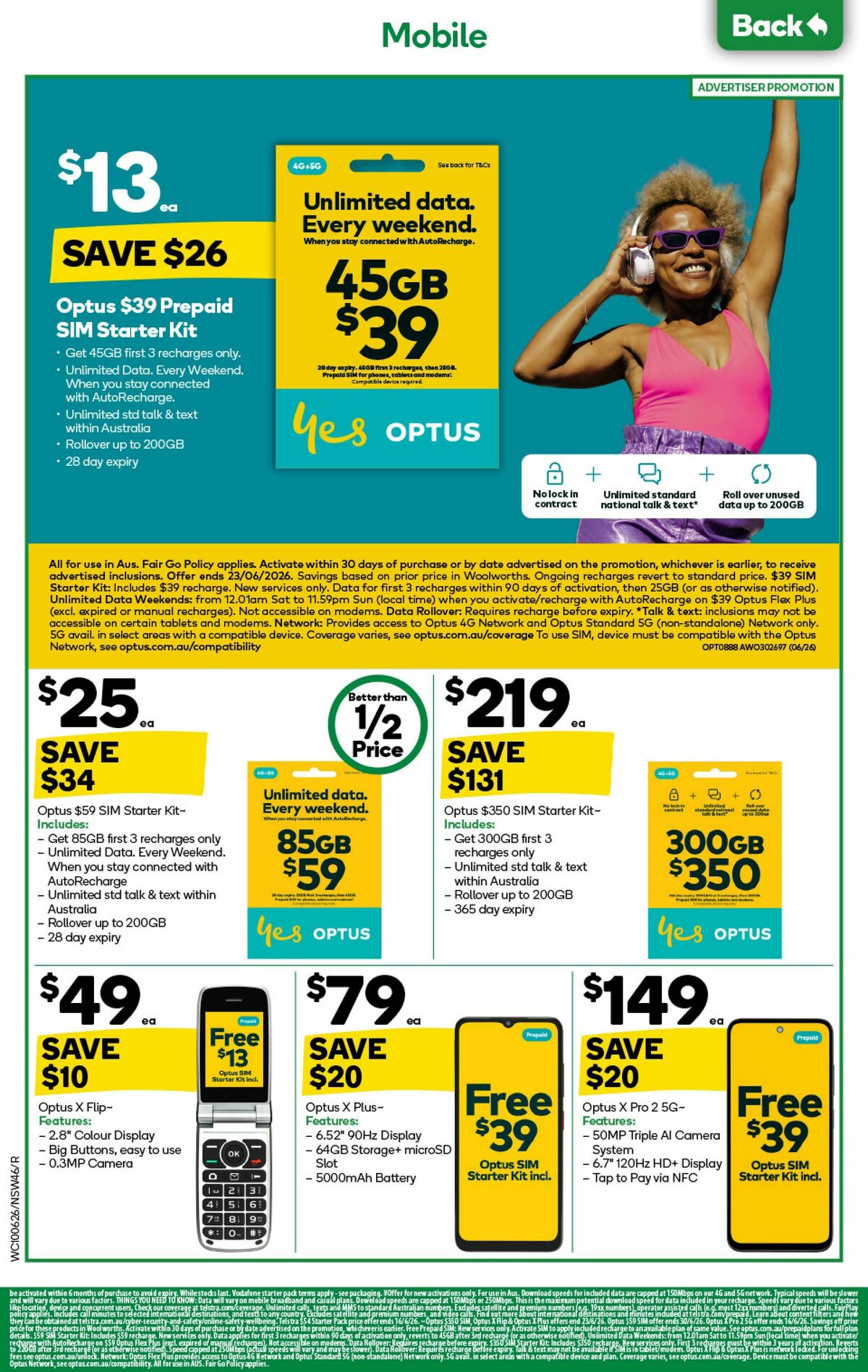 Woolworths Catalogues from 10 June