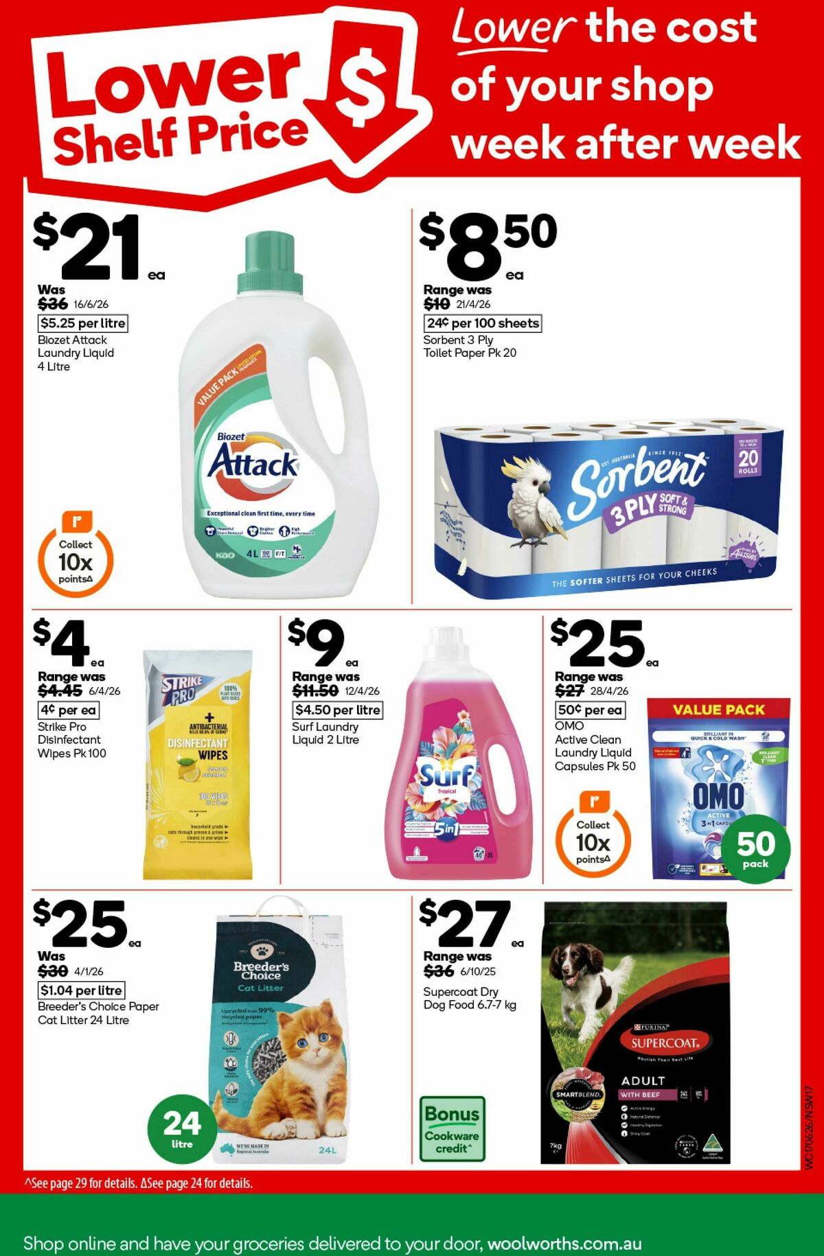 Woolworths Catalogues from 17 June