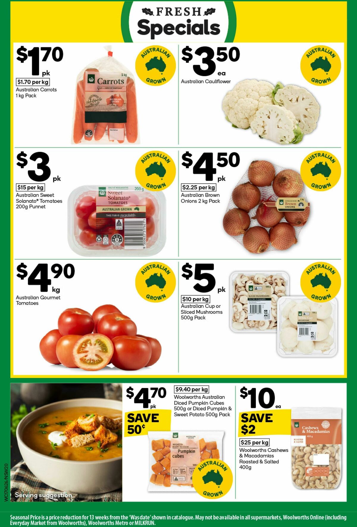 Woolworths Catalogues from 17 June