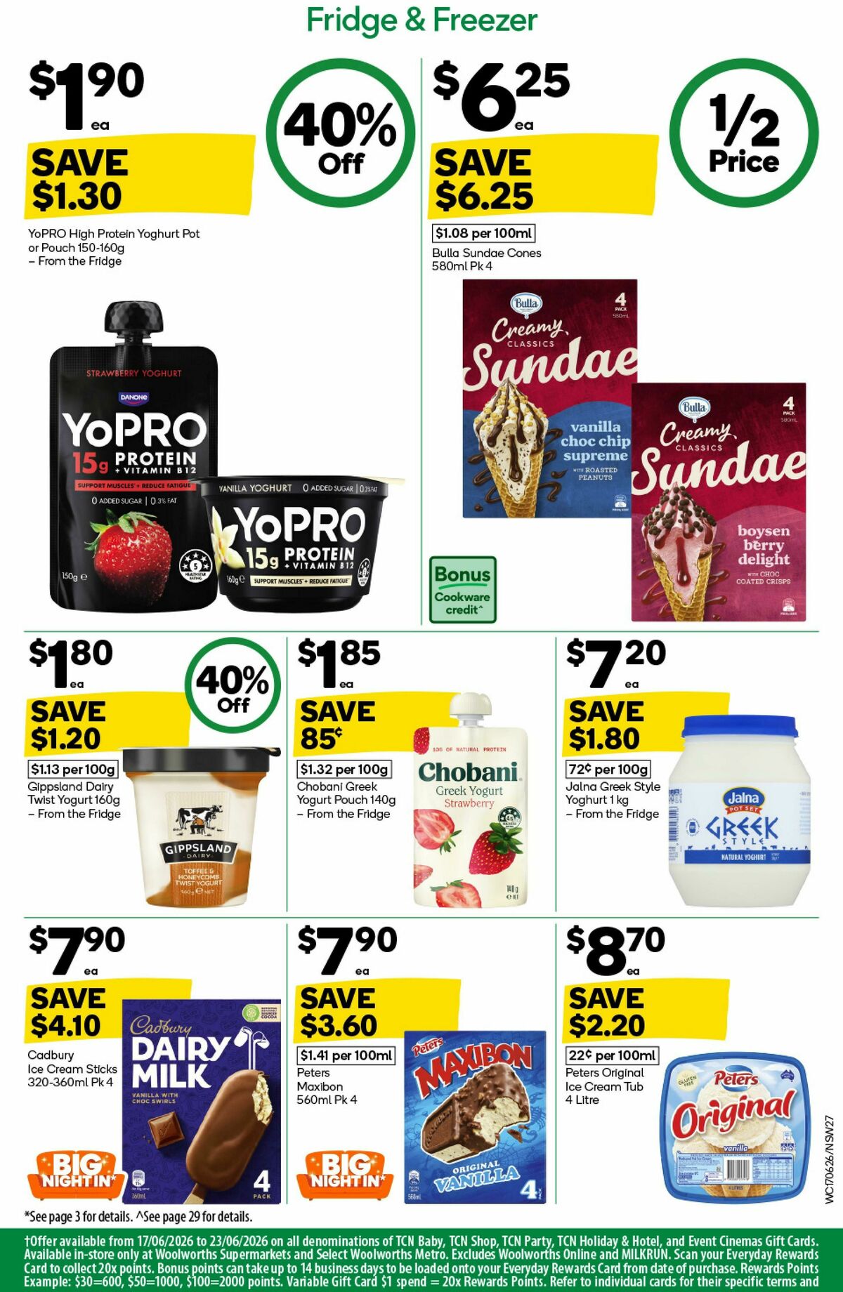 Woolworths Catalogues from 17 June