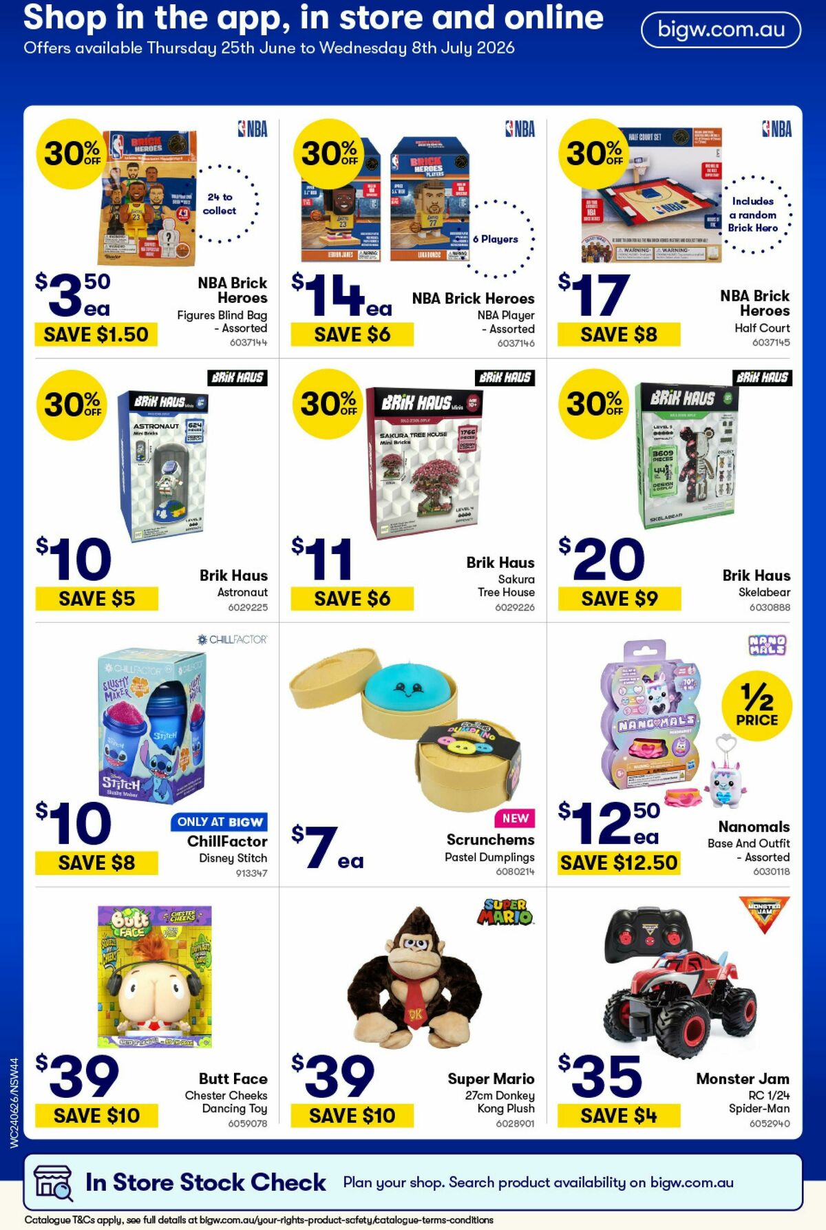 Woolworths Catalogues from 24 June