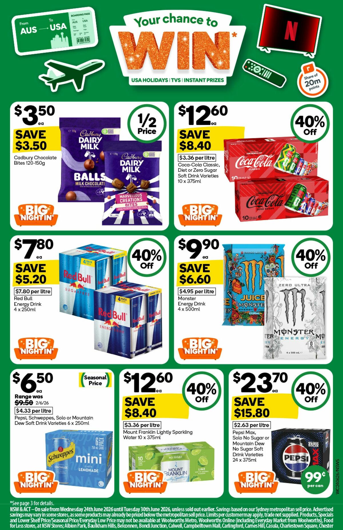 Woolworths Catalogues from 24 June