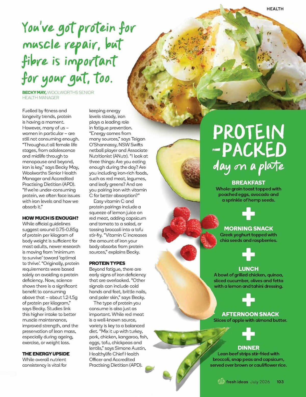Woolworths Fresh Ideas Magazine July Catalogues from 1 July
