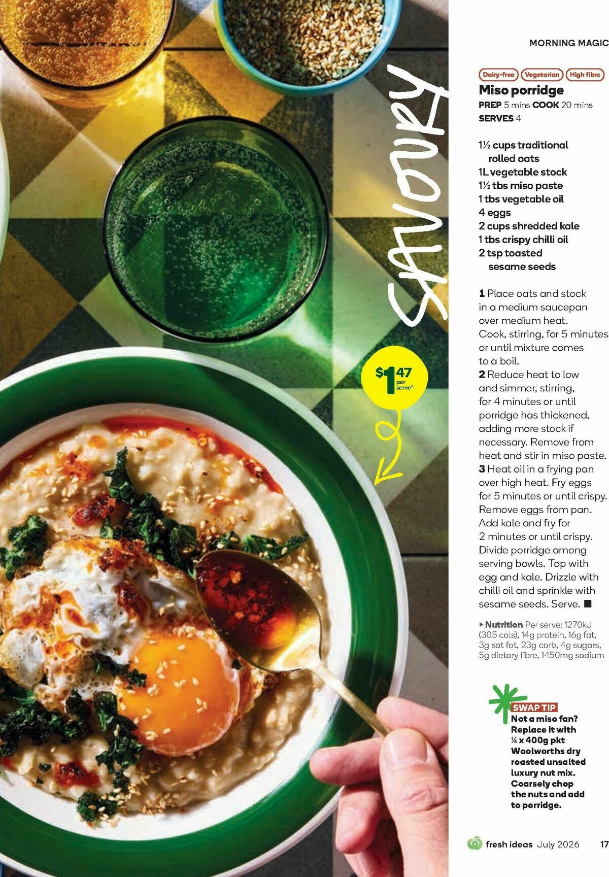Woolworths Fresh Ideas Magazine July Catalogues from 1 July