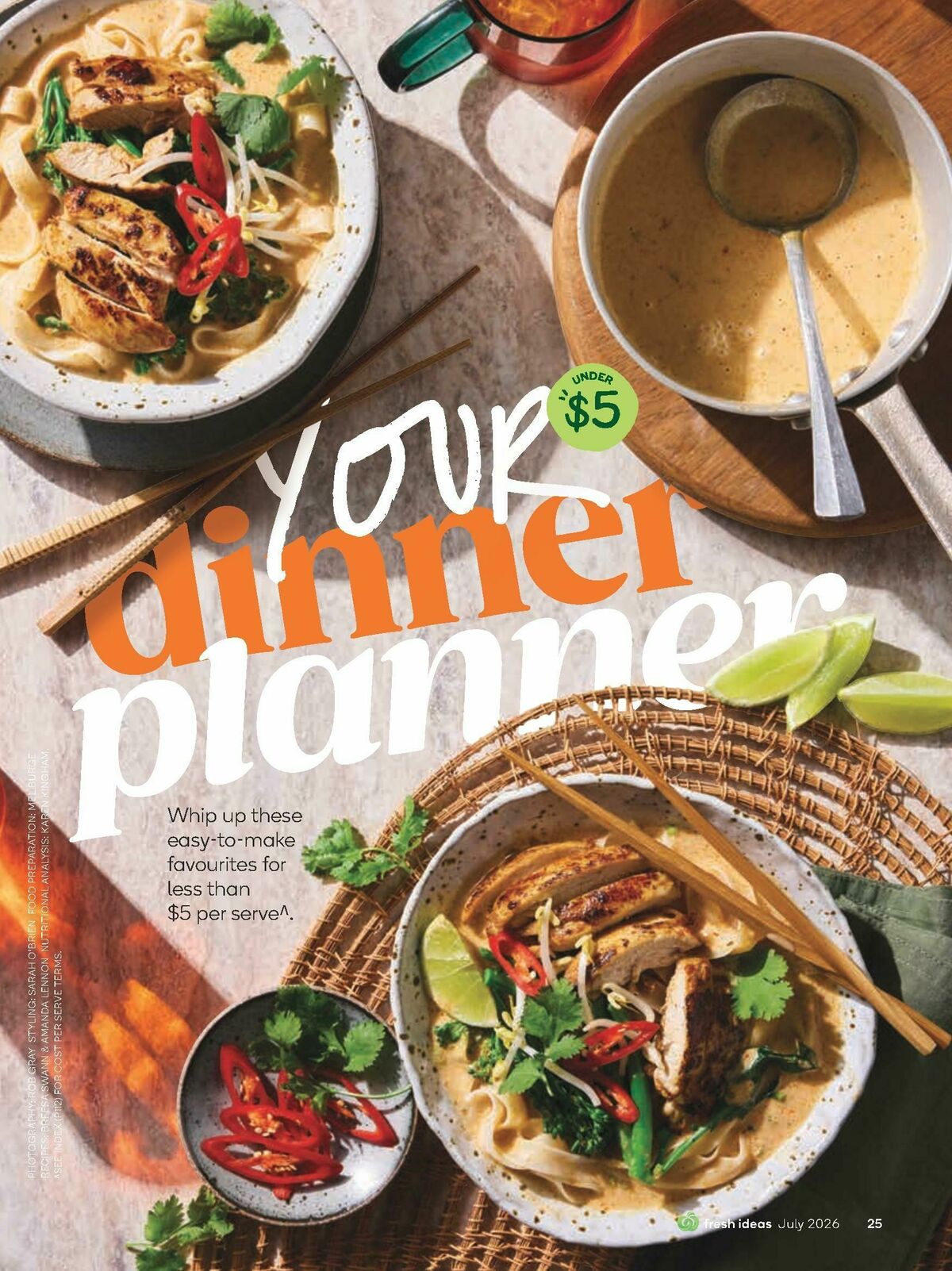 Woolworths Fresh Ideas Magazine July Catalogues from 1 July