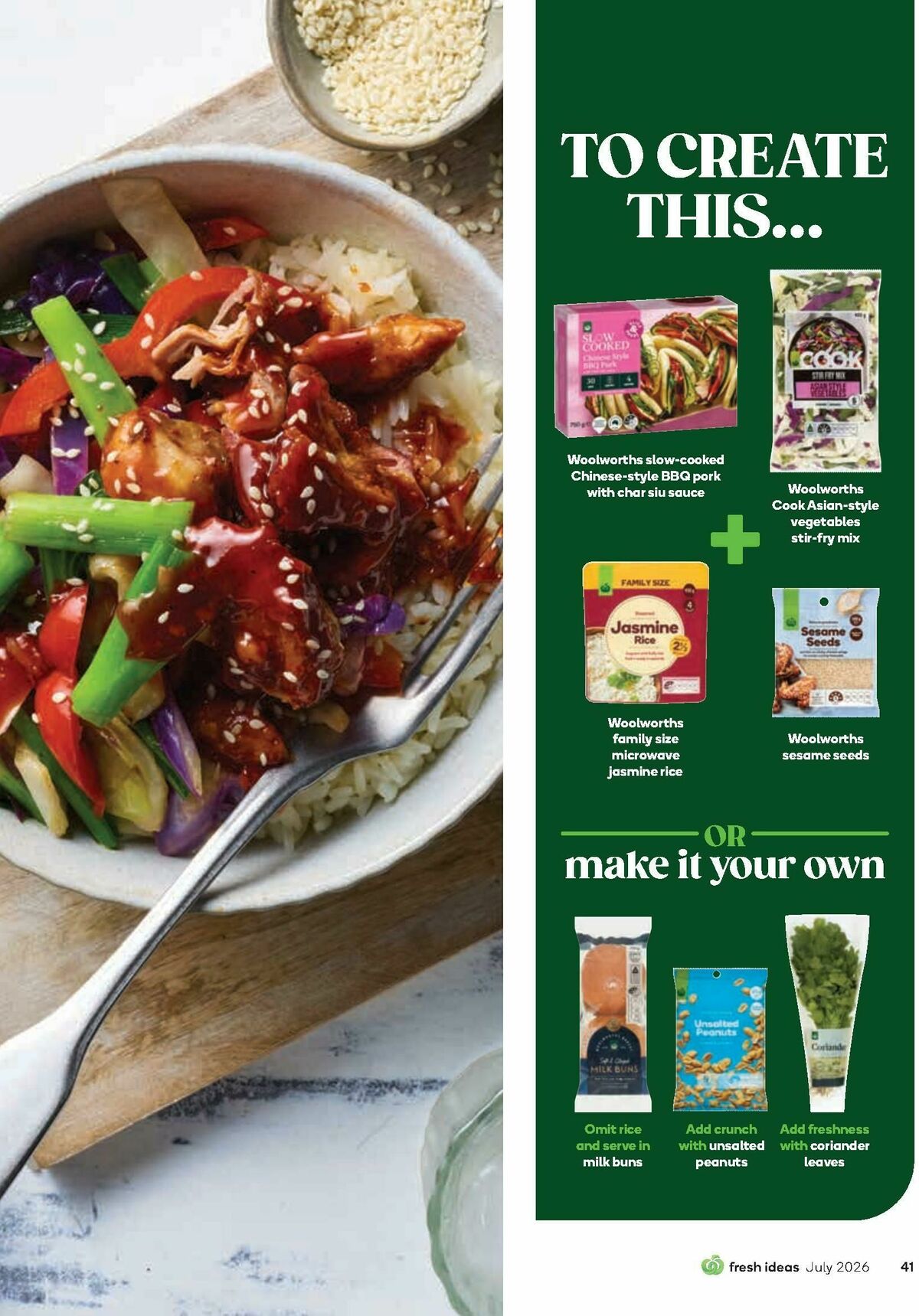 Woolworths Fresh Ideas Magazine July Catalogues from 1 July