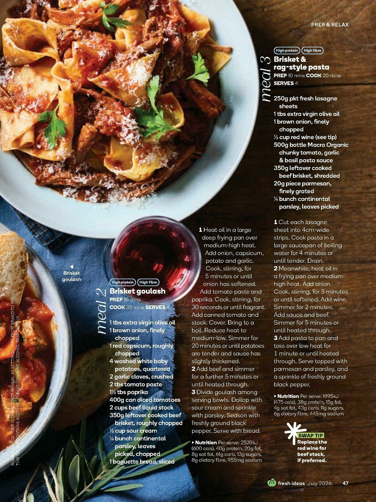 Woolworths Fresh Ideas Magazine July Catalogues from 1 July