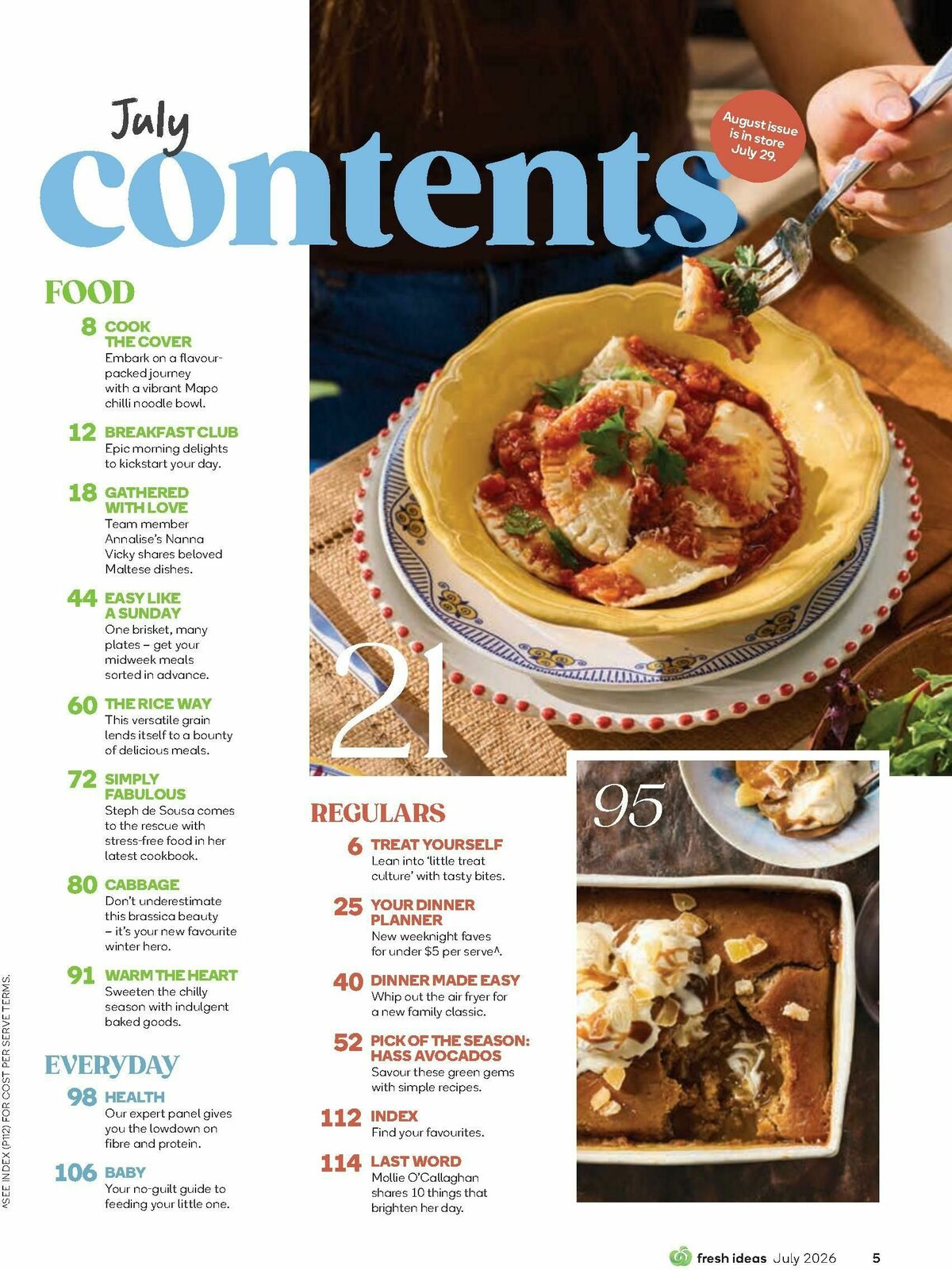 Woolworths Fresh Ideas Magazine July Catalogues from 1 July