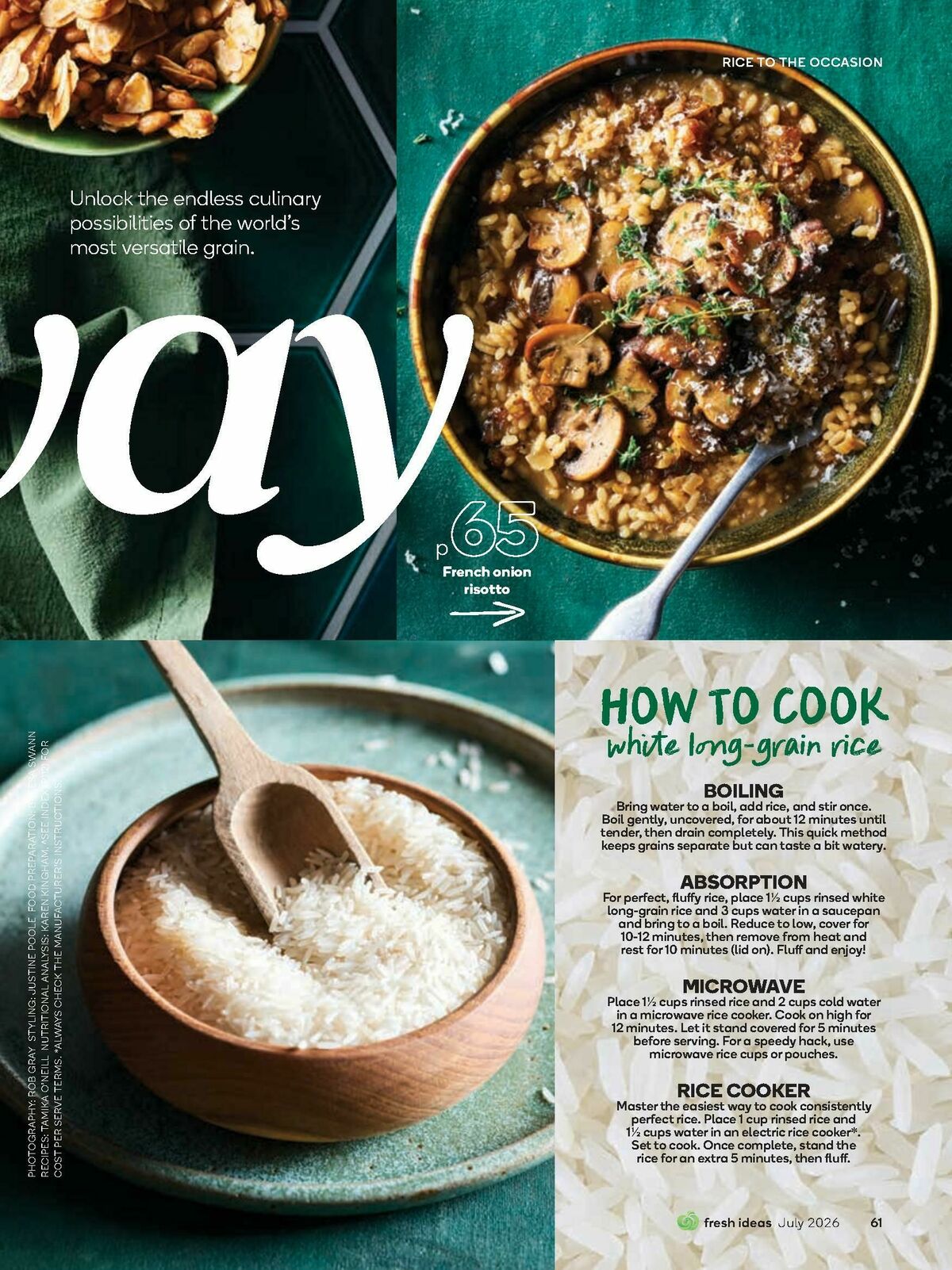 Woolworths Fresh Ideas Magazine July Catalogues from 1 July