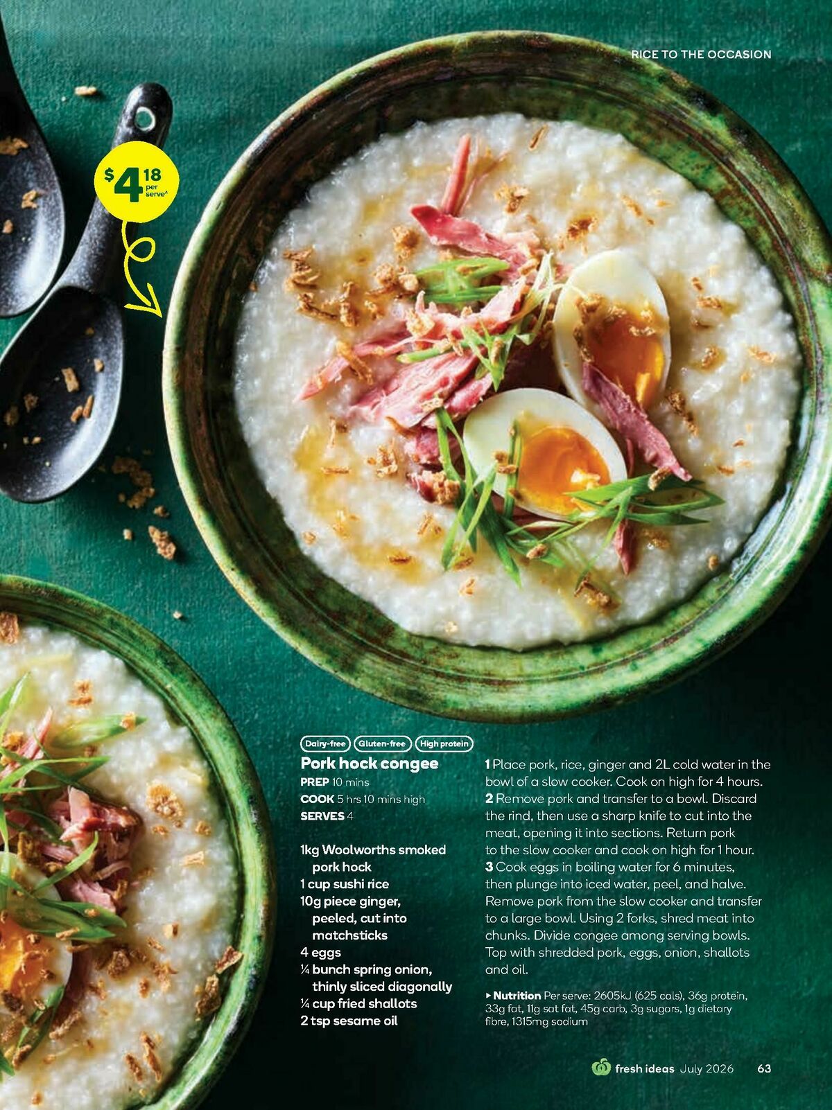Woolworths Fresh Ideas Magazine July Catalogues from 1 July
