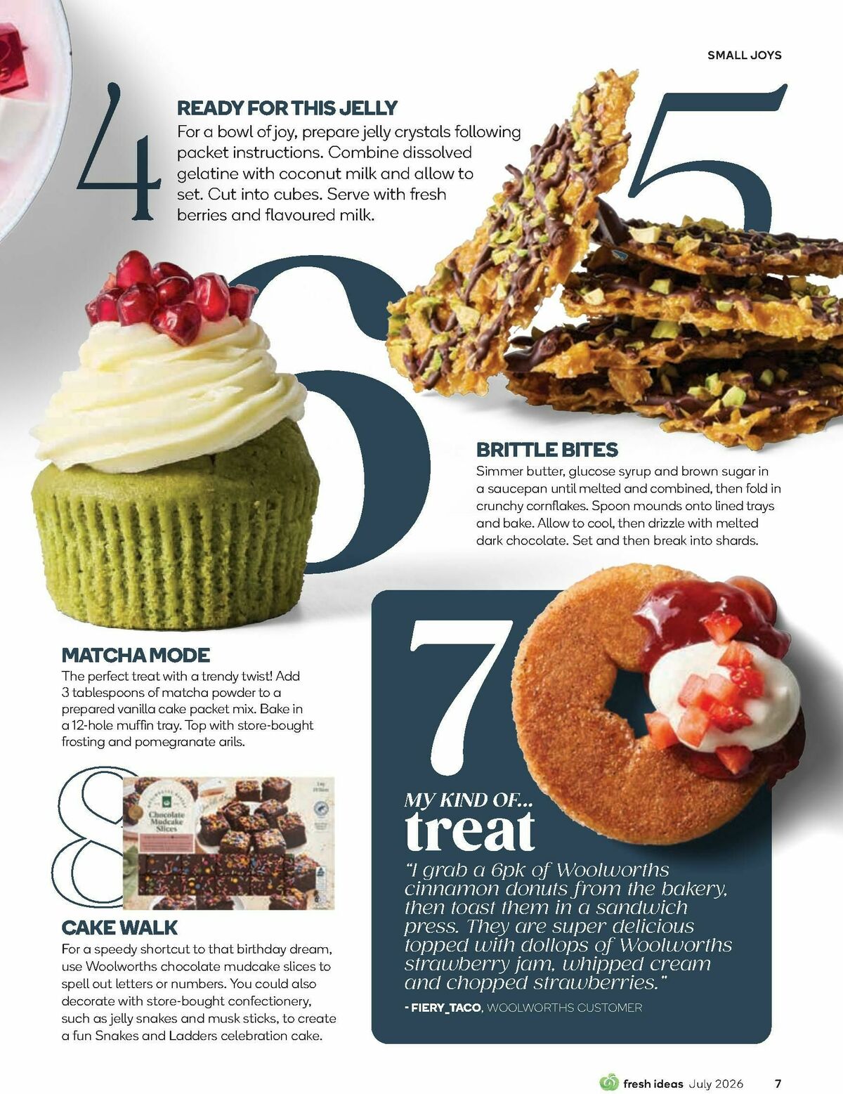 Woolworths Fresh Ideas Magazine July Catalogues from 1 July