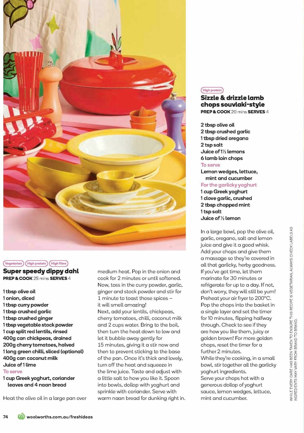 Woolworths Fresh Ideas Magazine July Catalogues from 1 July