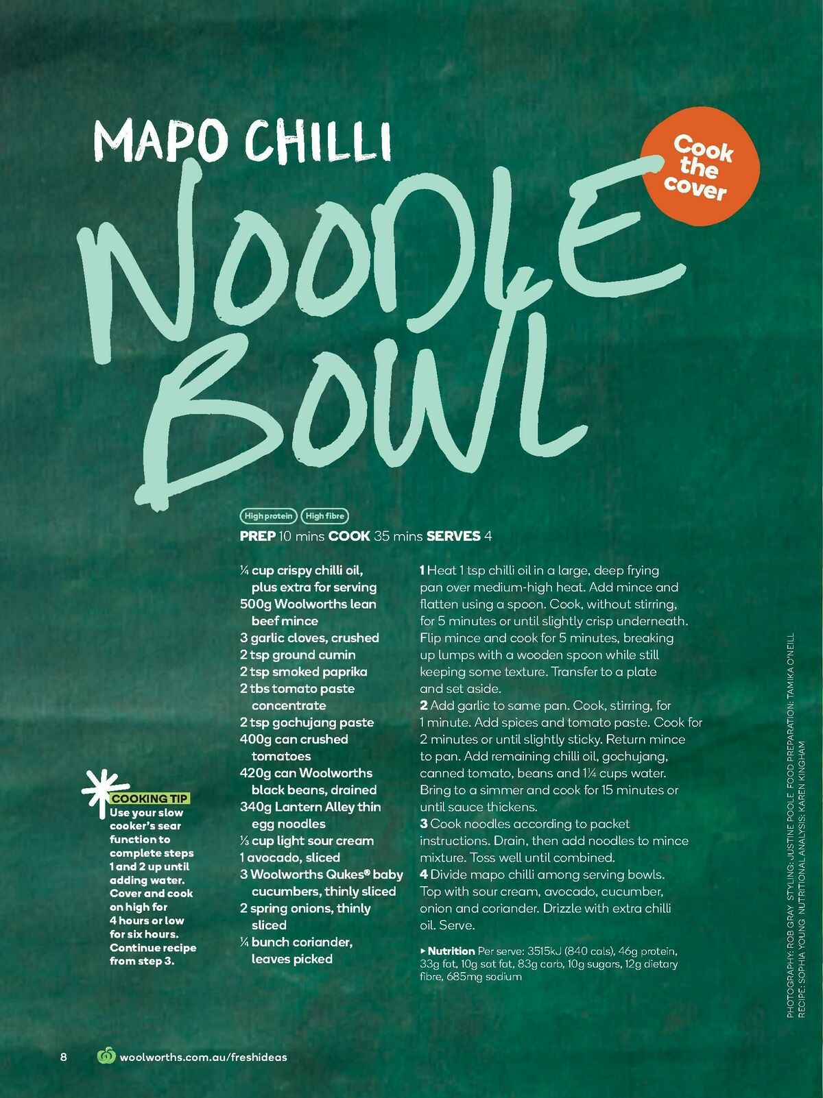 Woolworths Fresh Ideas Magazine July Catalogues from 1 July