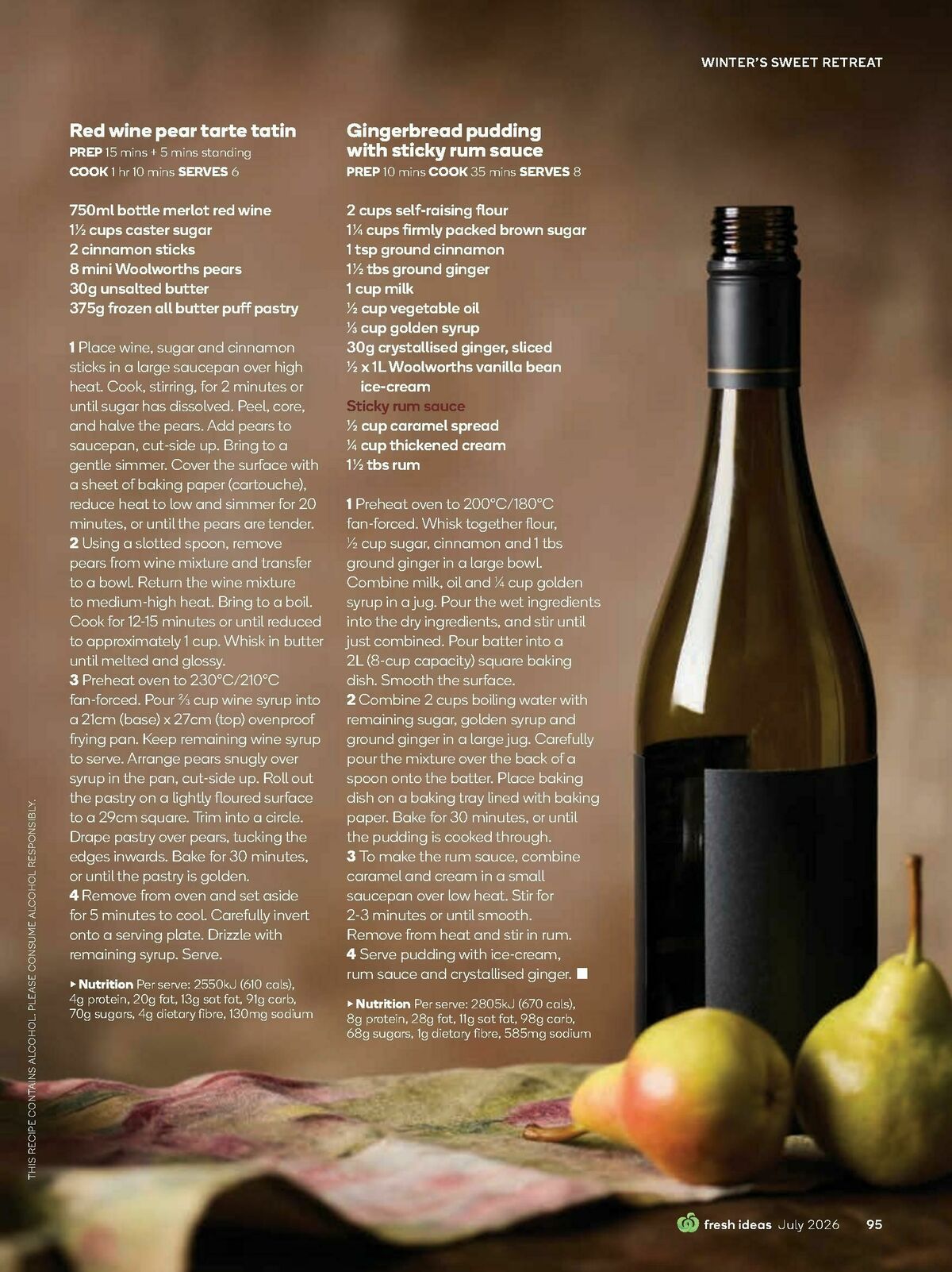 Woolworths Fresh Ideas Magazine July Catalogues from 1 July