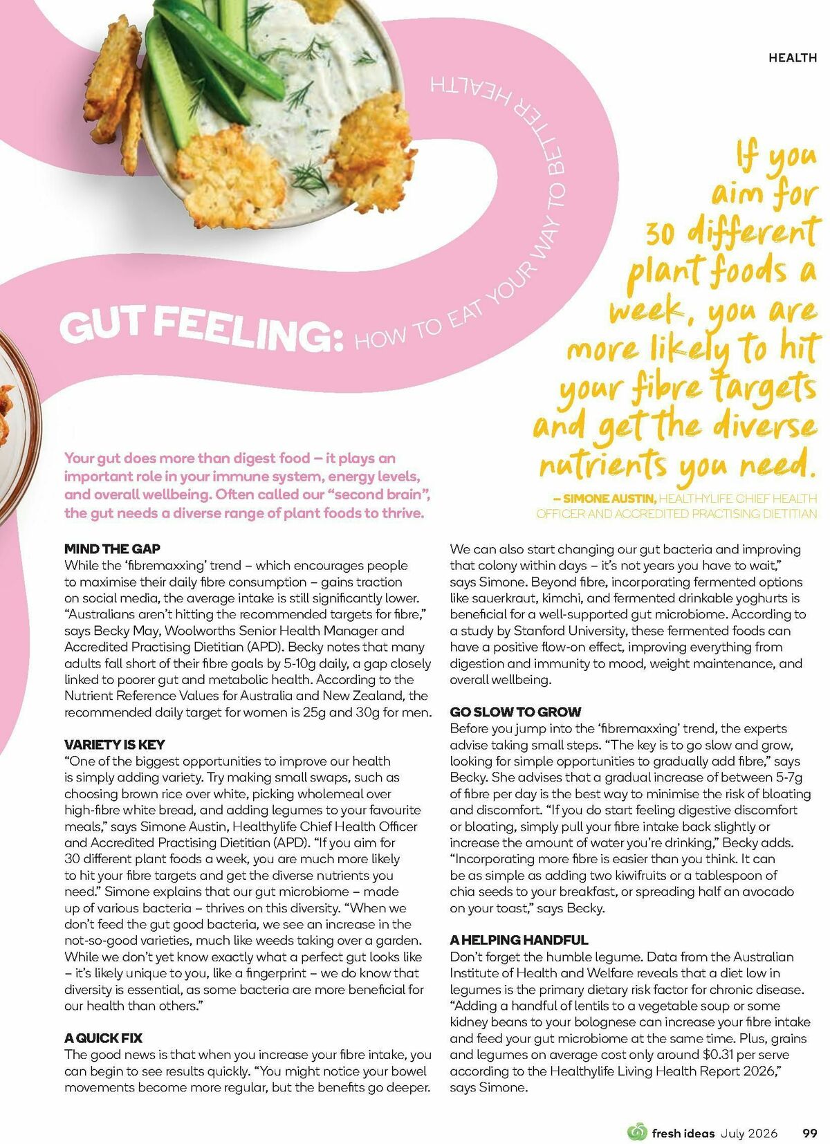 Woolworths Fresh Ideas Magazine July Catalogues from 1 July