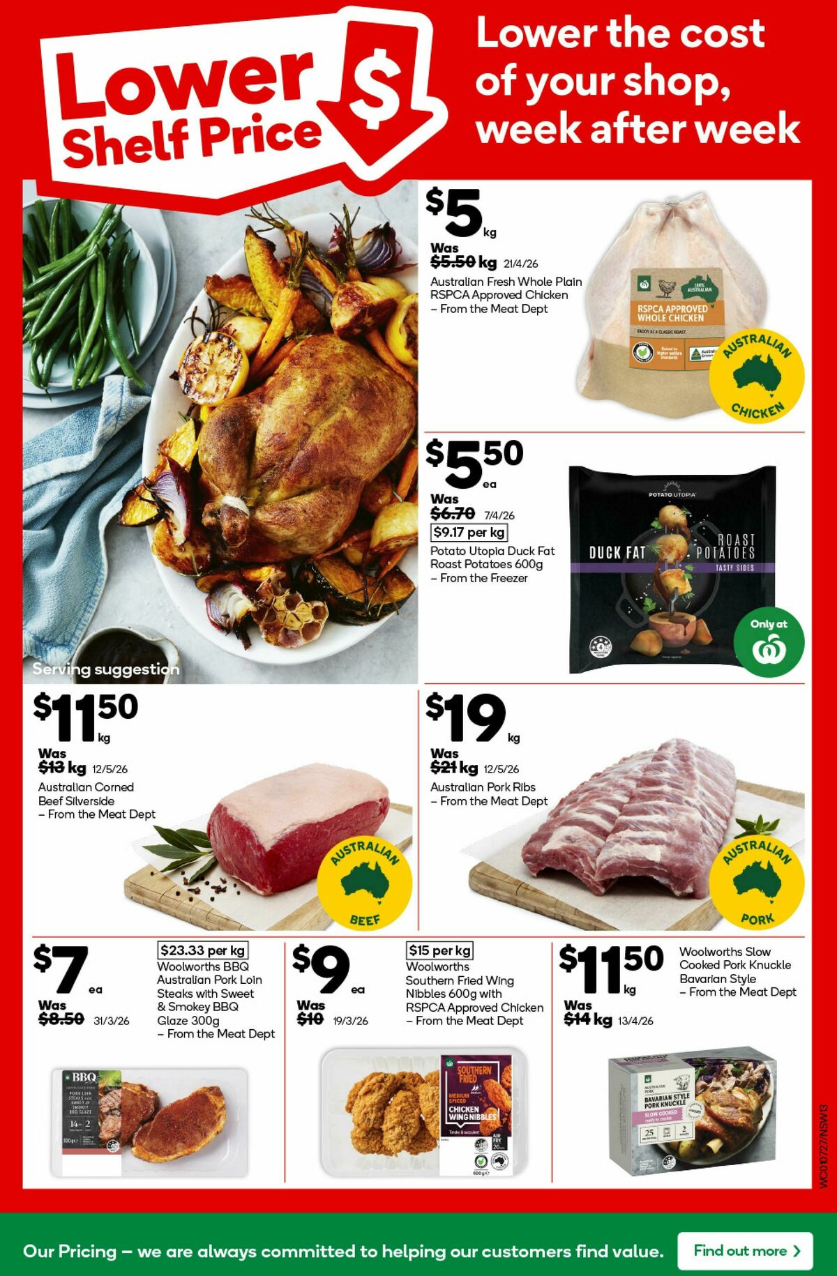 Woolworths Catalogues from 1 July