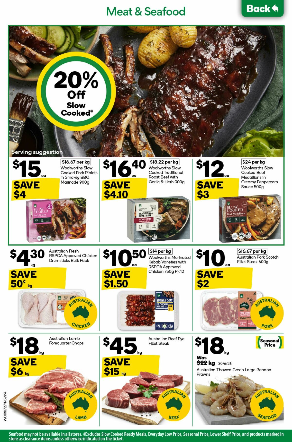 Woolworths Catalogues from 1 July