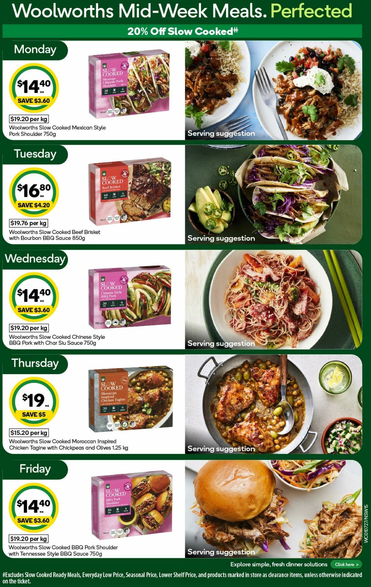 Woolworths Catalogues from 1 July