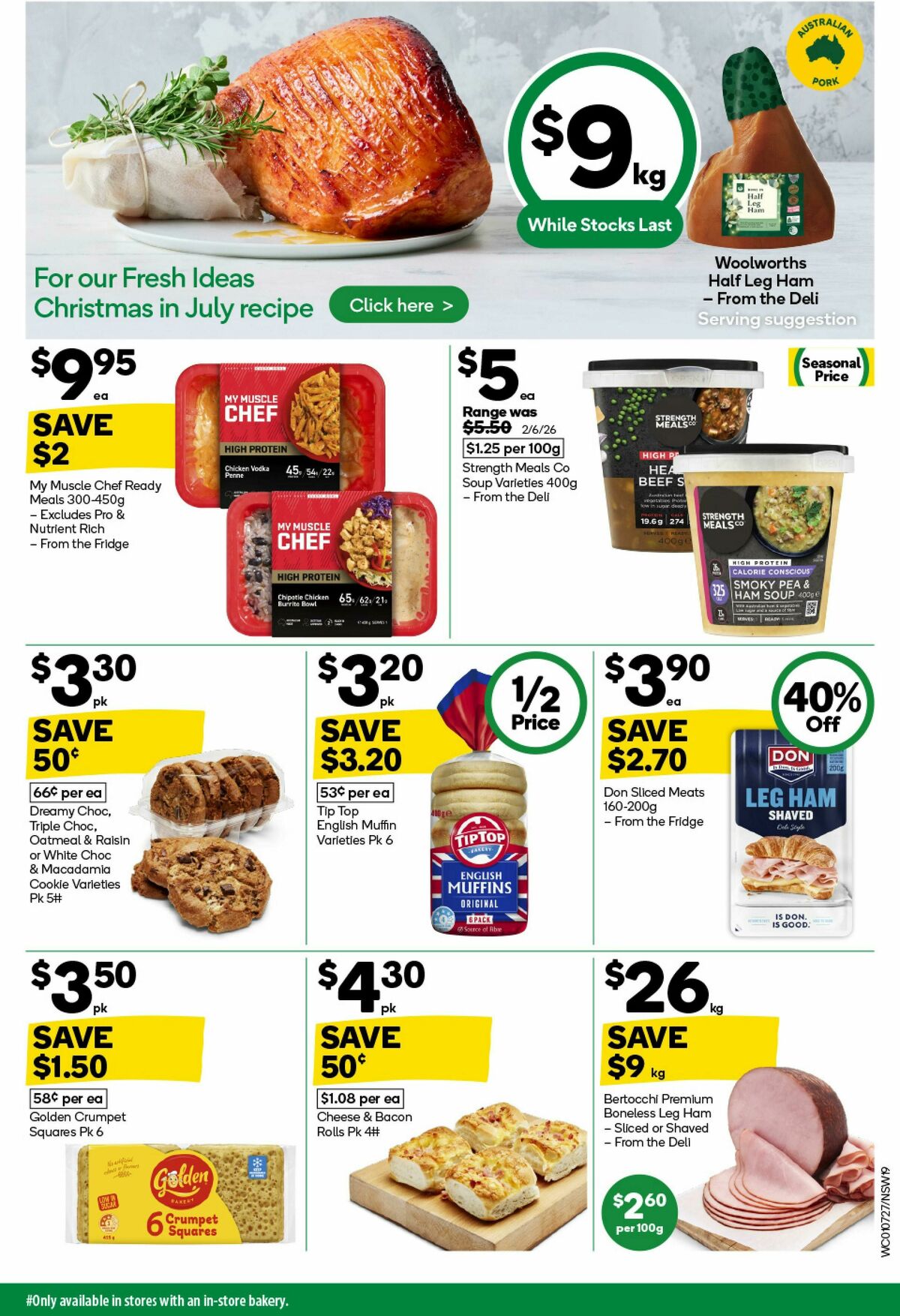 Woolworths Catalogues from 1 July