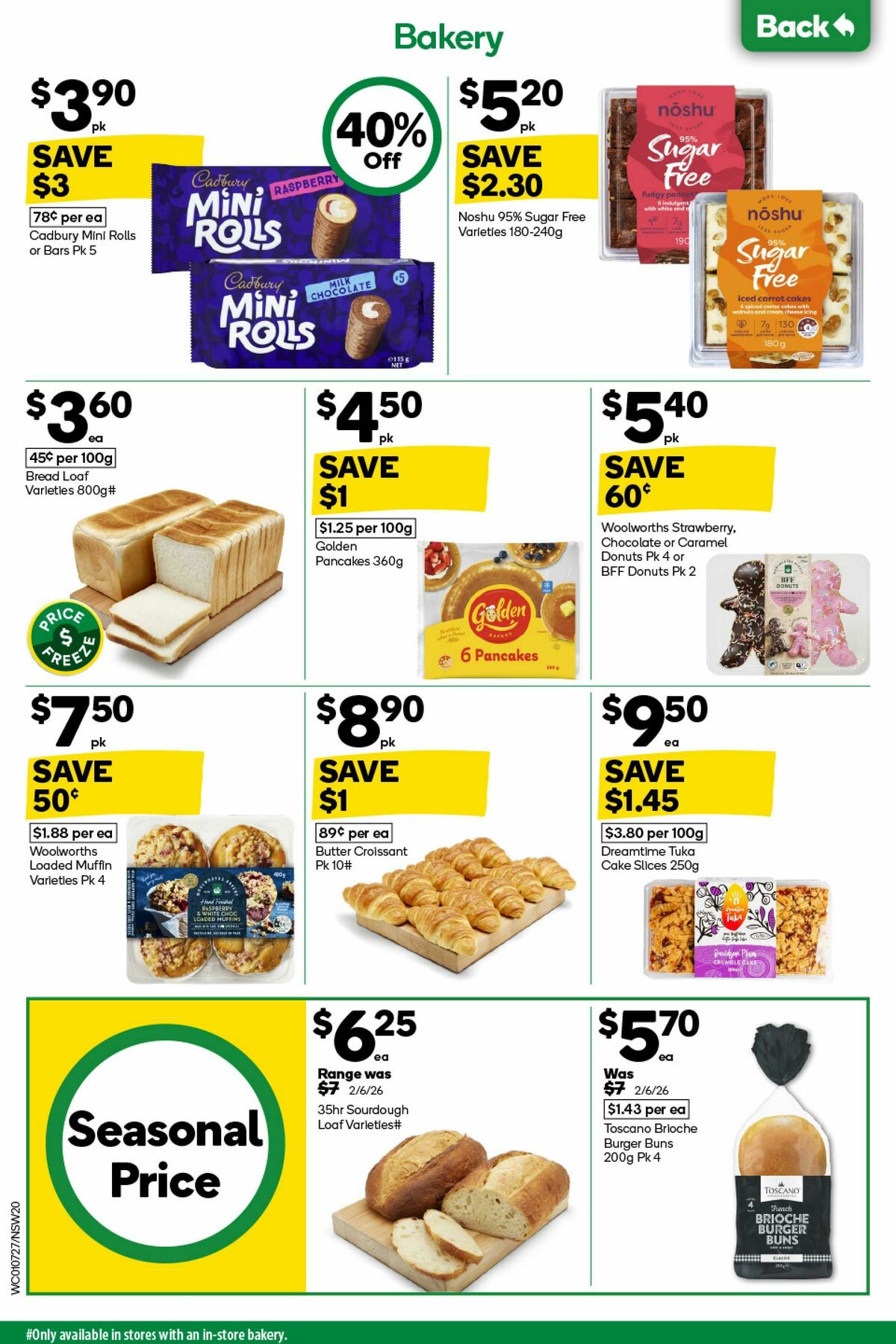 Woolworths Catalogues from 1 July