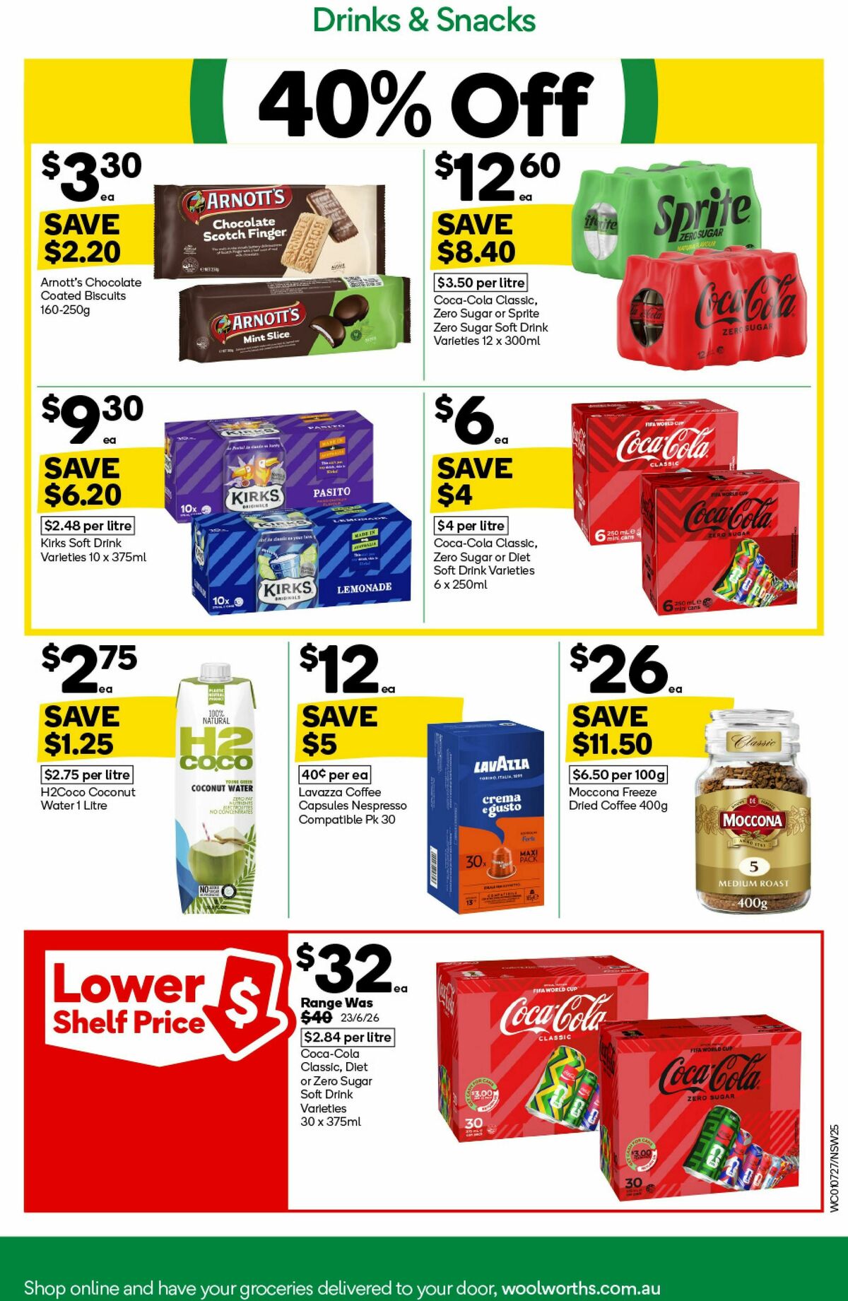 Woolworths Catalogues from 1 July