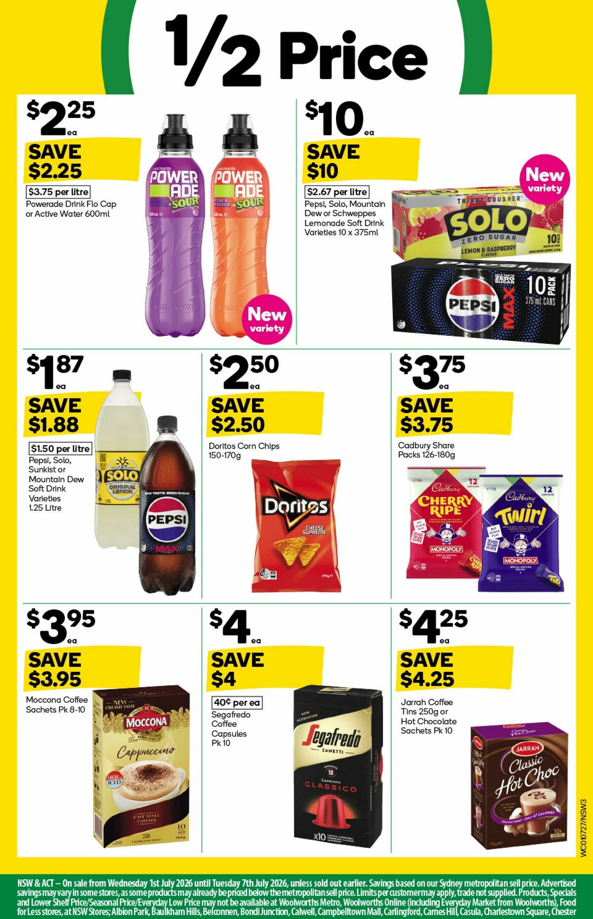 Woolworths Catalogues from 1 July