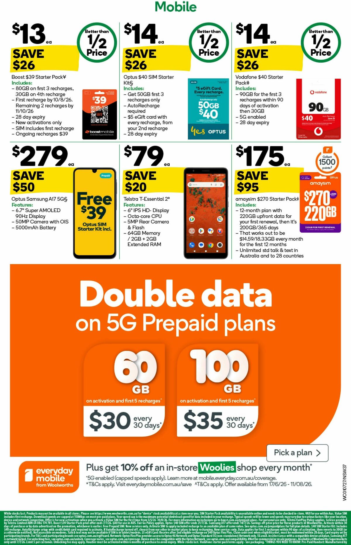 Woolworths Catalogues from 1 July