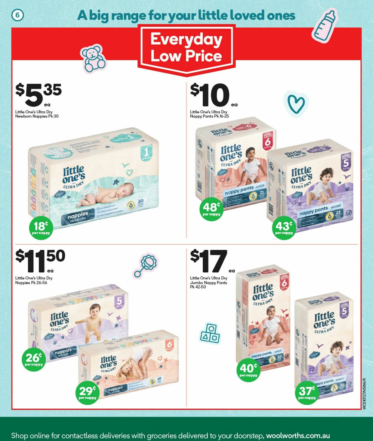 Woolworths Baby & Toddler Catalogue Catalogues from 1 July