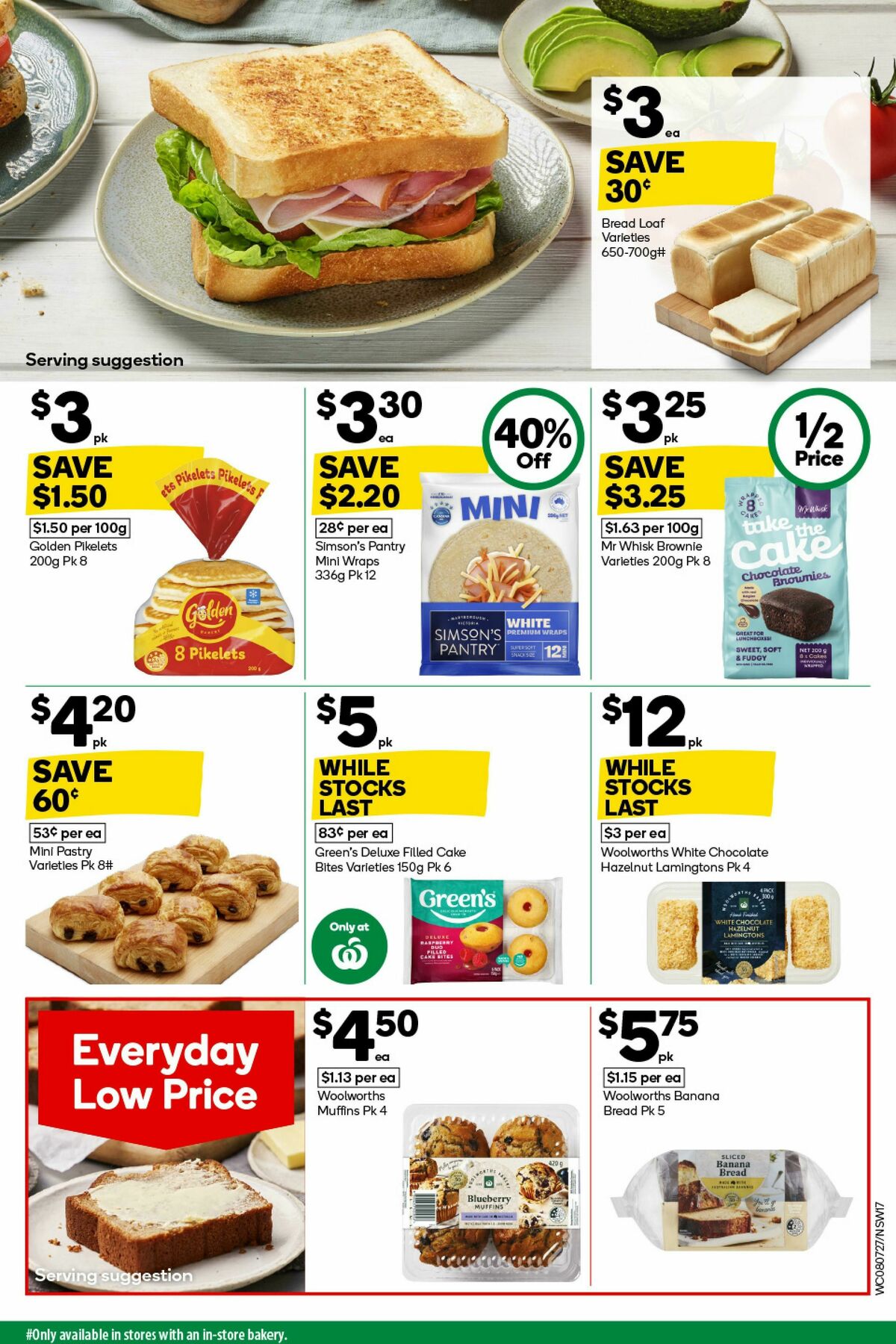 Woolworths Catalogues from 8 July