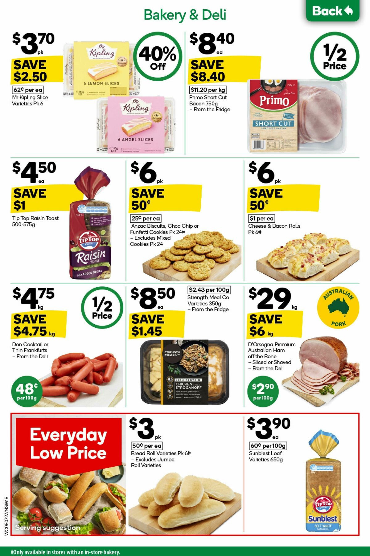 Woolworths Catalogues from 8 July