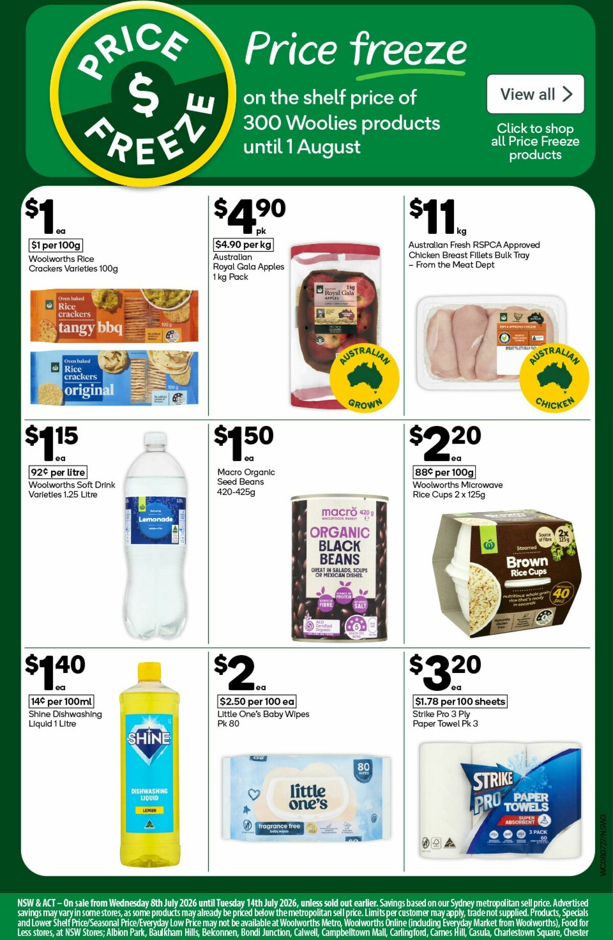 Woolworths Catalogues from 8 July