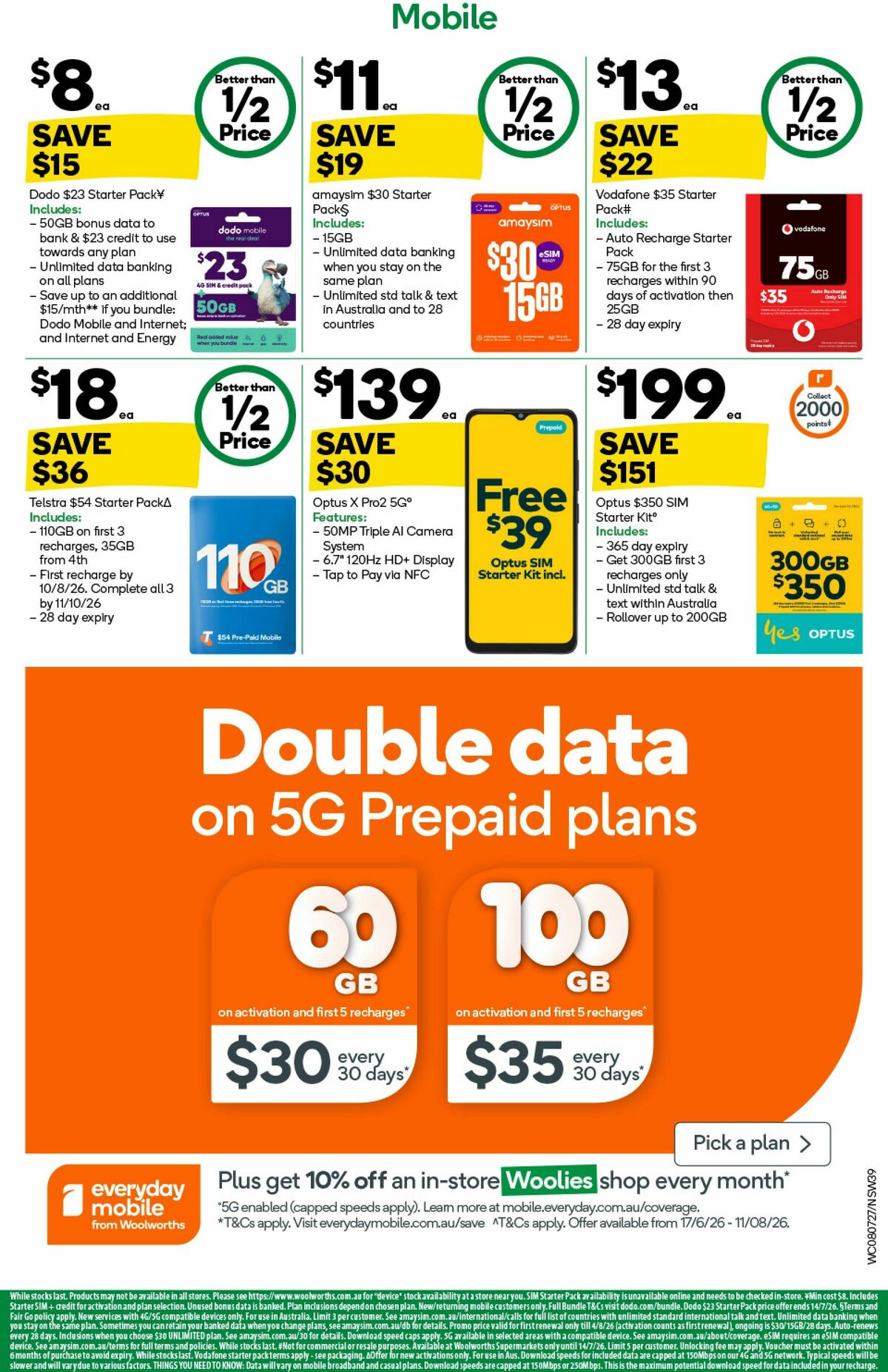 Woolworths Catalogues from 8 July