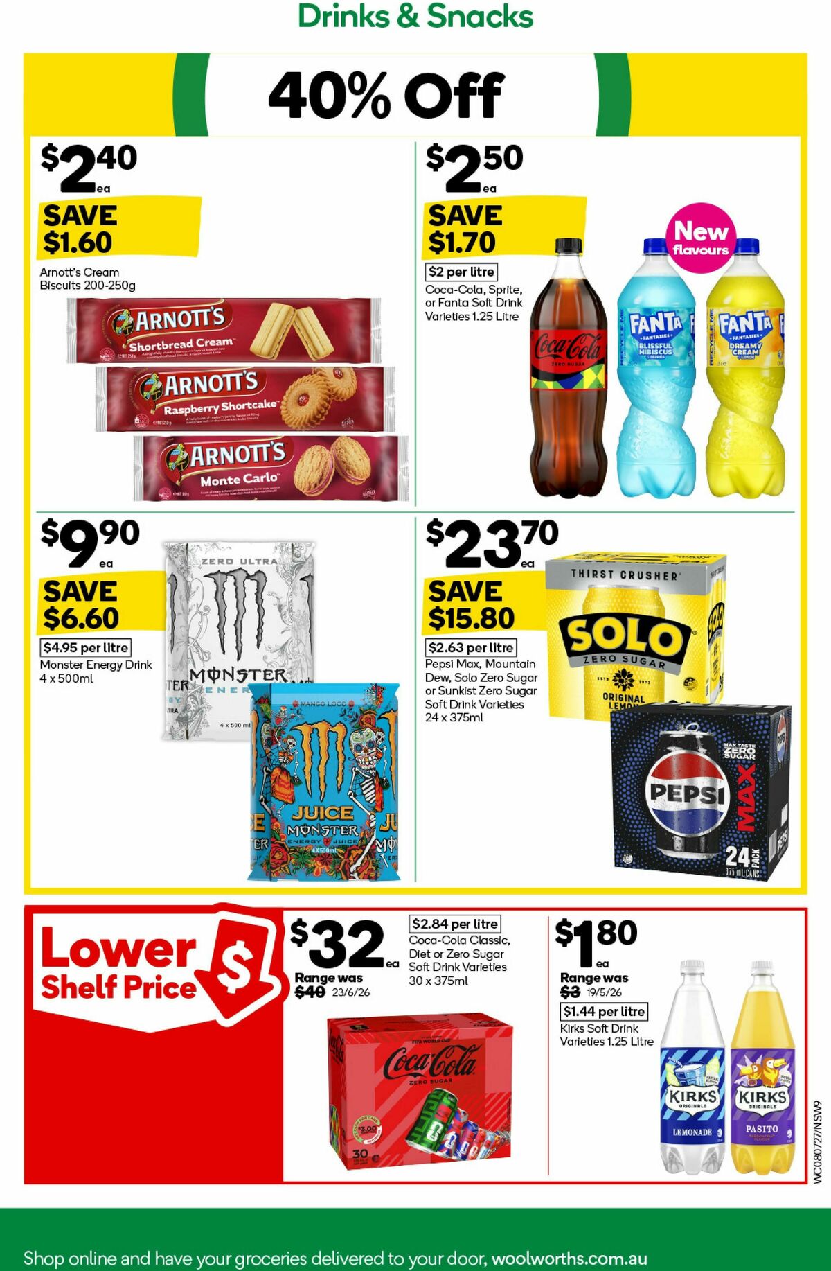 Woolworths Catalogues from 8 July