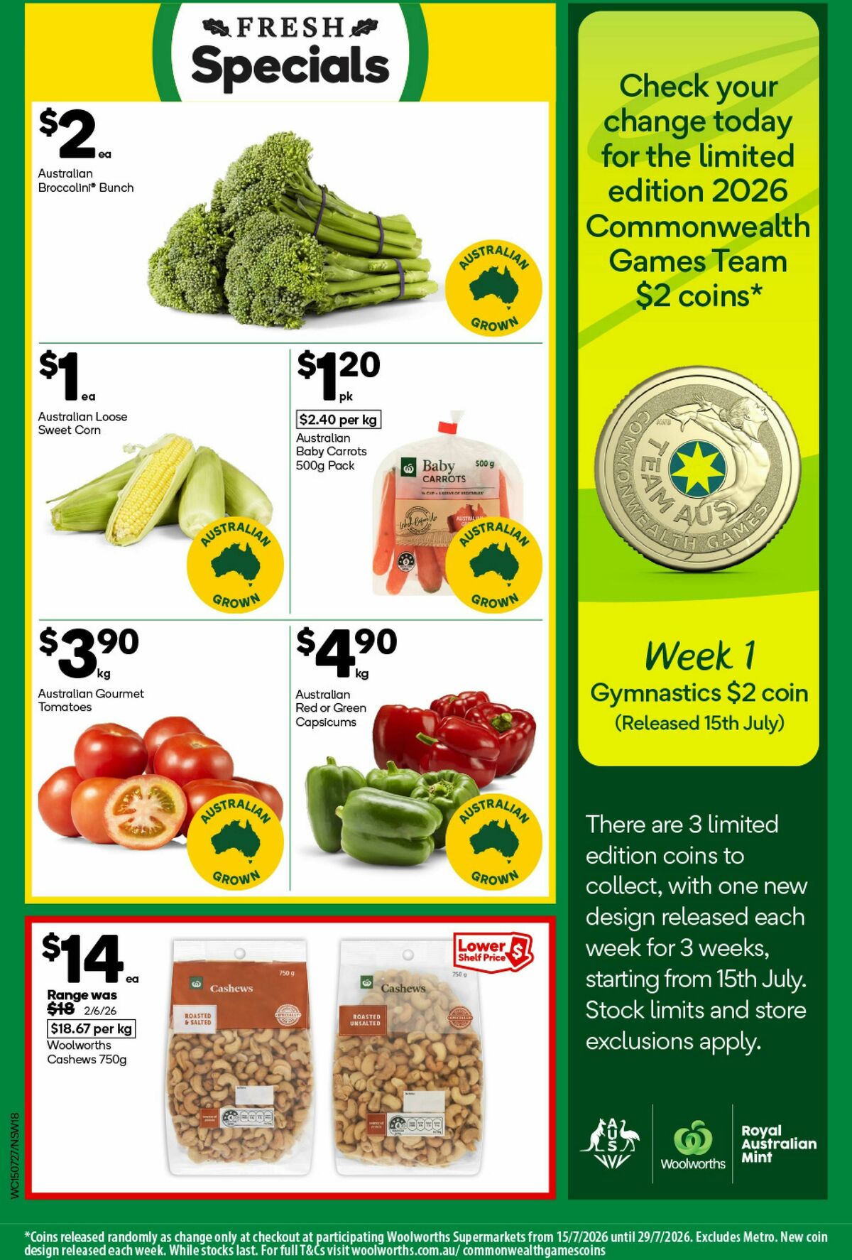 Woolworths Catalogues from 15 July