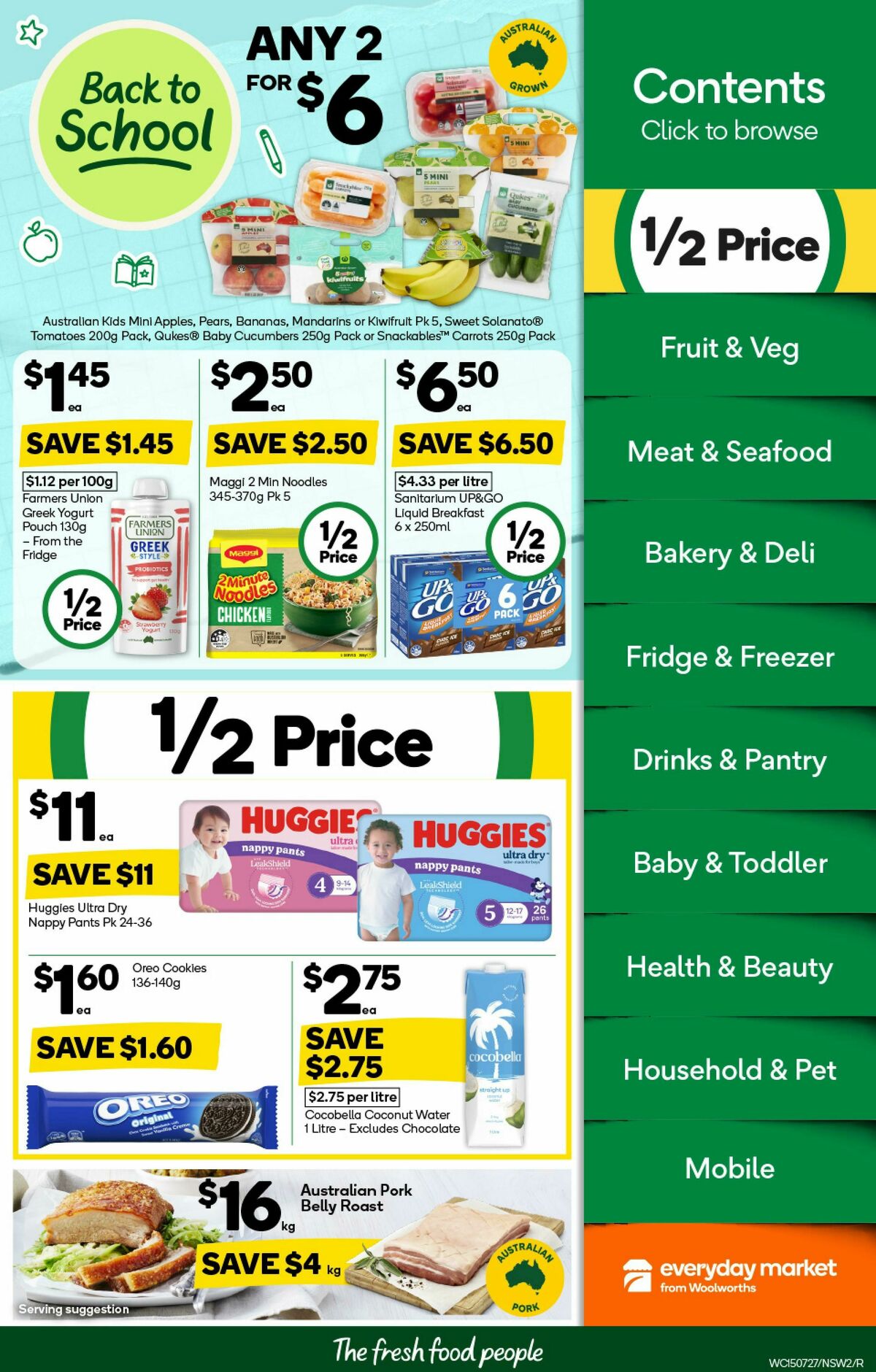 Woolworths Catalogues from 15 July
