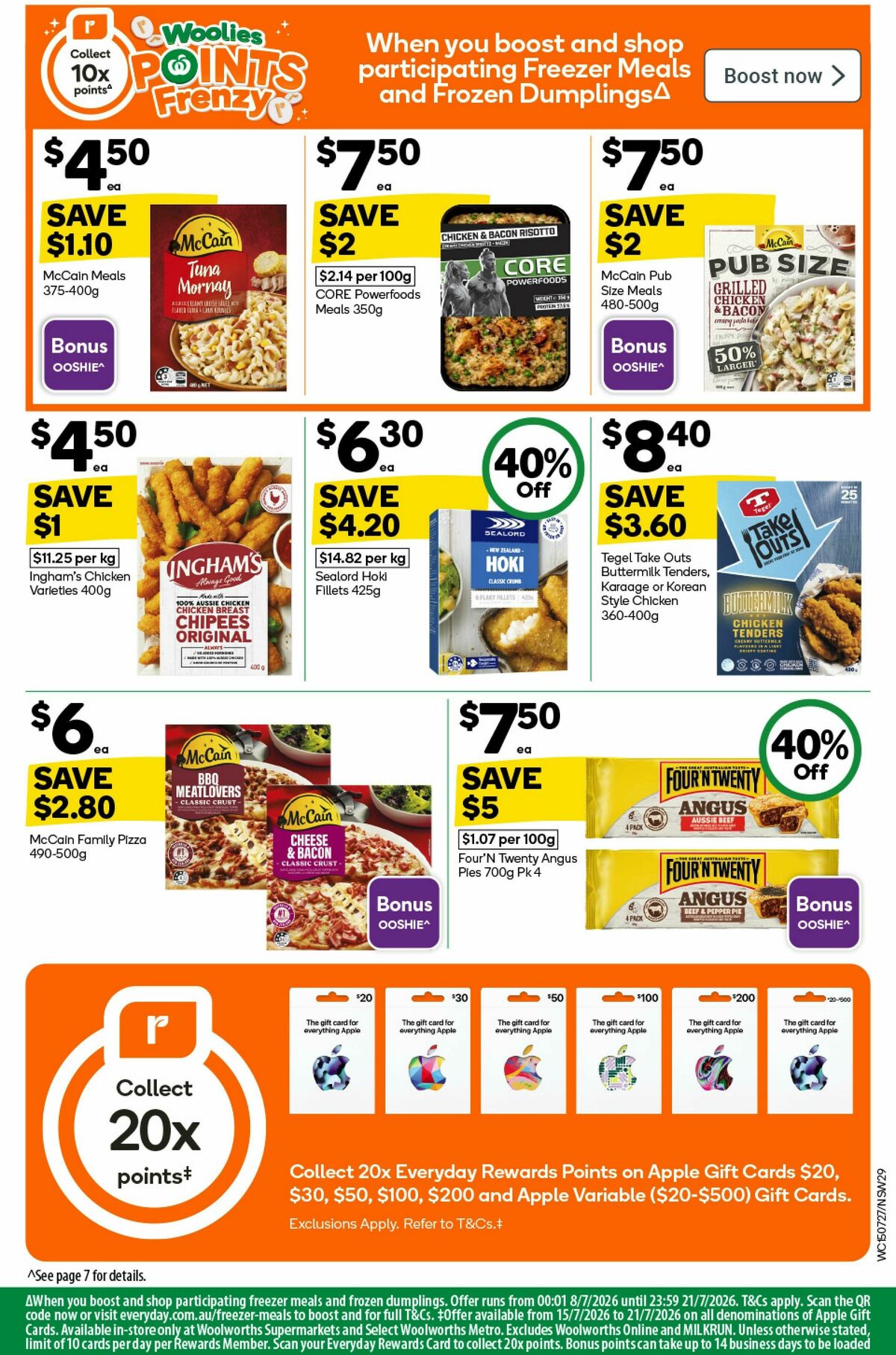 Woolworths Catalogues from 15 July
